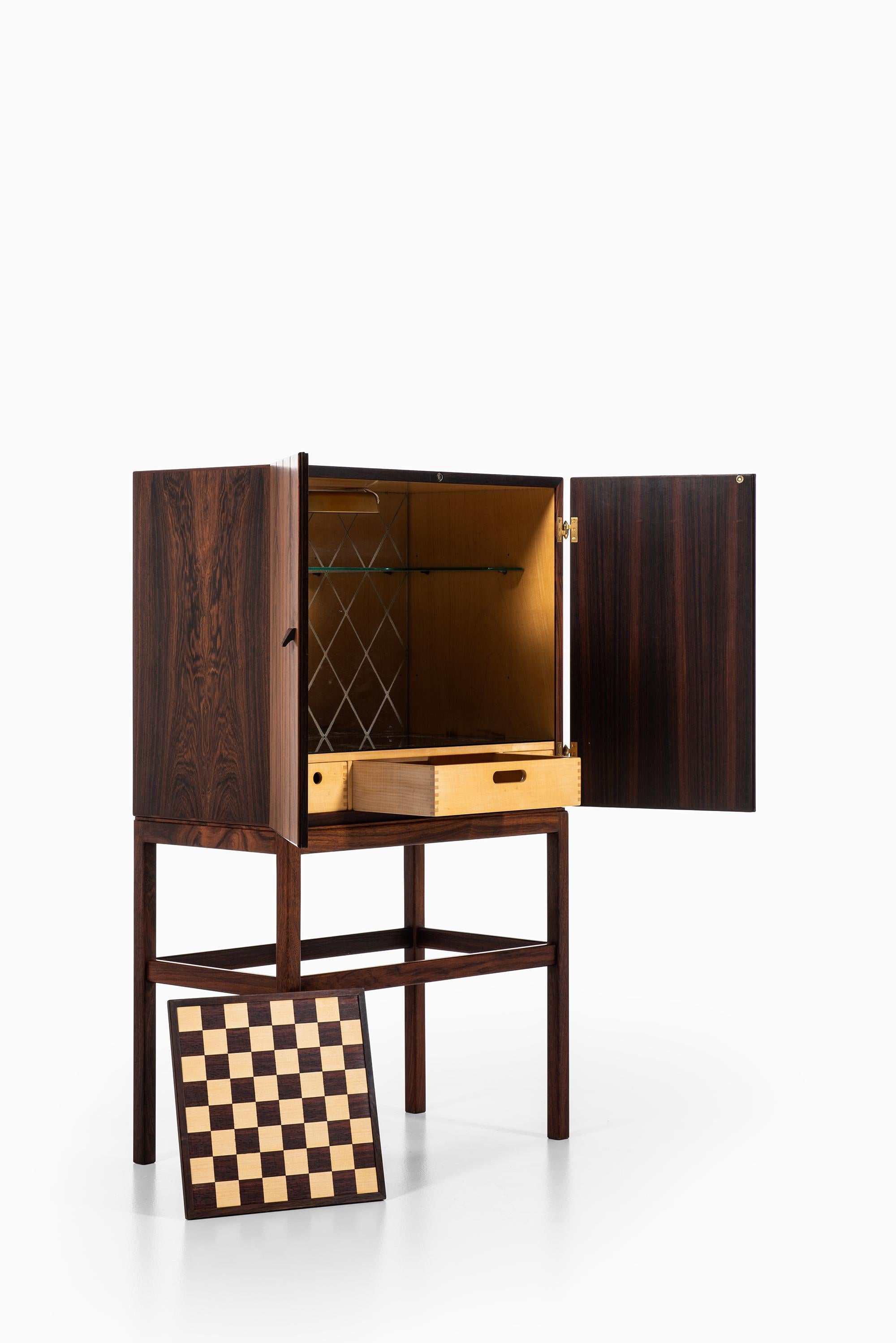 Kurt Østervig Bar Cabinet Produced by K.P. Møbler in Denmark For Sale 4