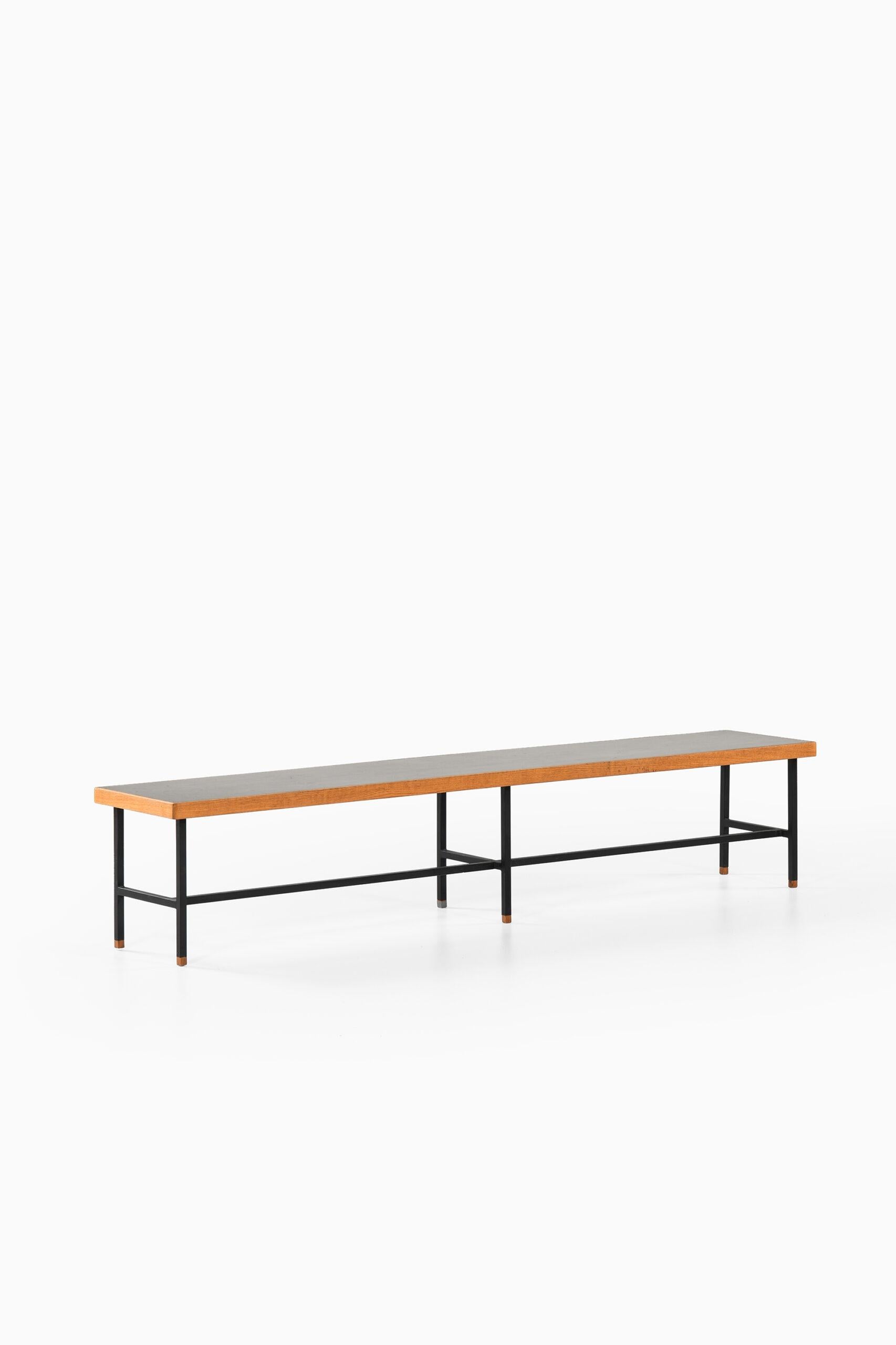 Steel Kurt Østervig Bench / Side Table Produced by Jason Møbler in Denmark For Sale