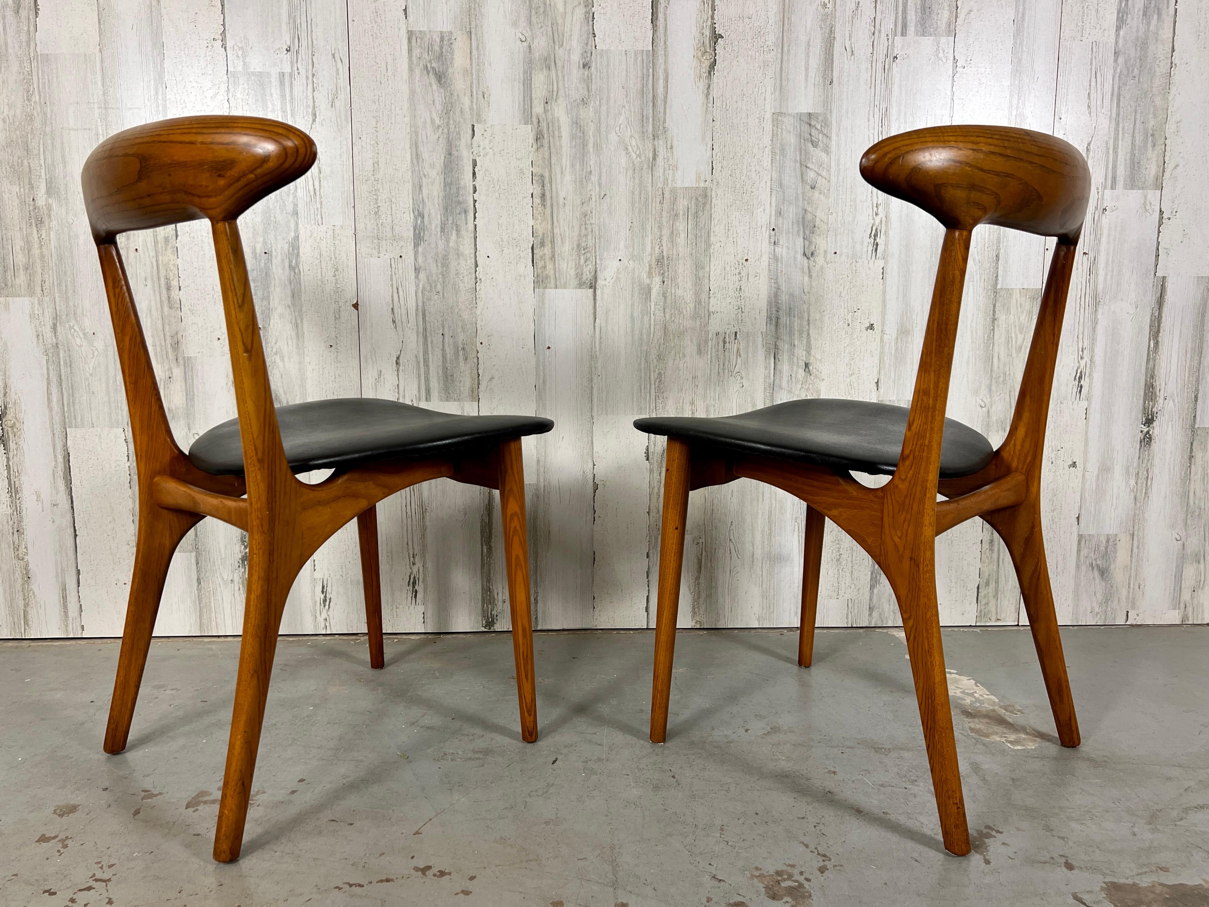 Danish Kurt Østervig Chairs for Brande Møbelindustri- A Pair  For Sale