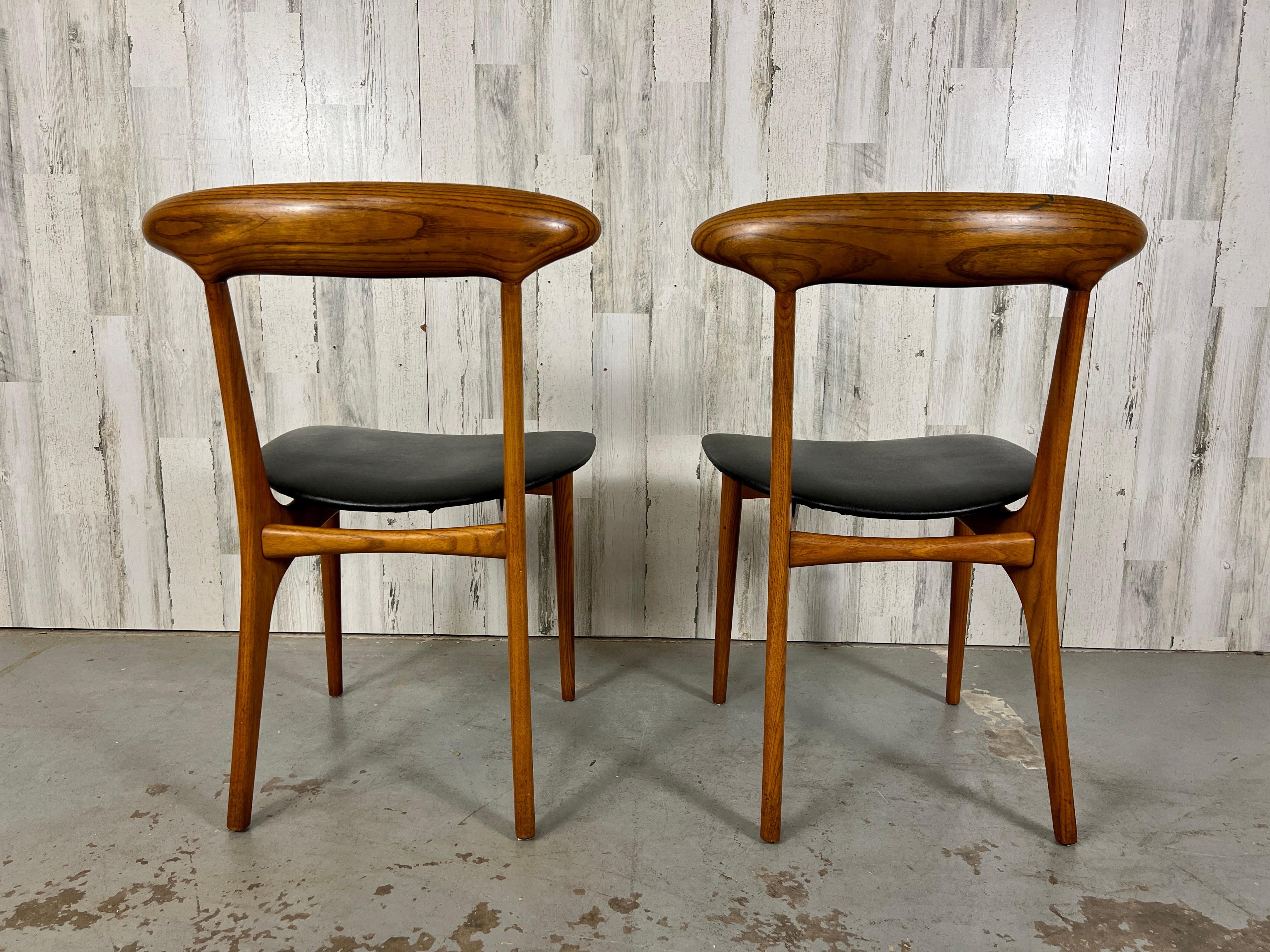 Teak Kurt Østervig Chairs for Brande Møbelindustri- A Pair  For Sale