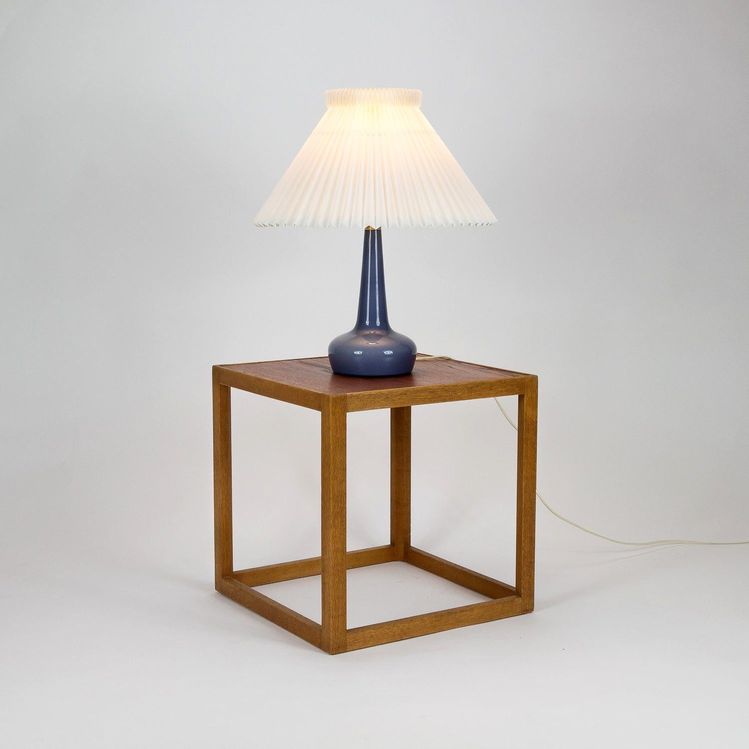 Danish Kurt Østervig Mid Century 'Cube' Side Table in Oak by Børge Bak, Denmark, 1950s