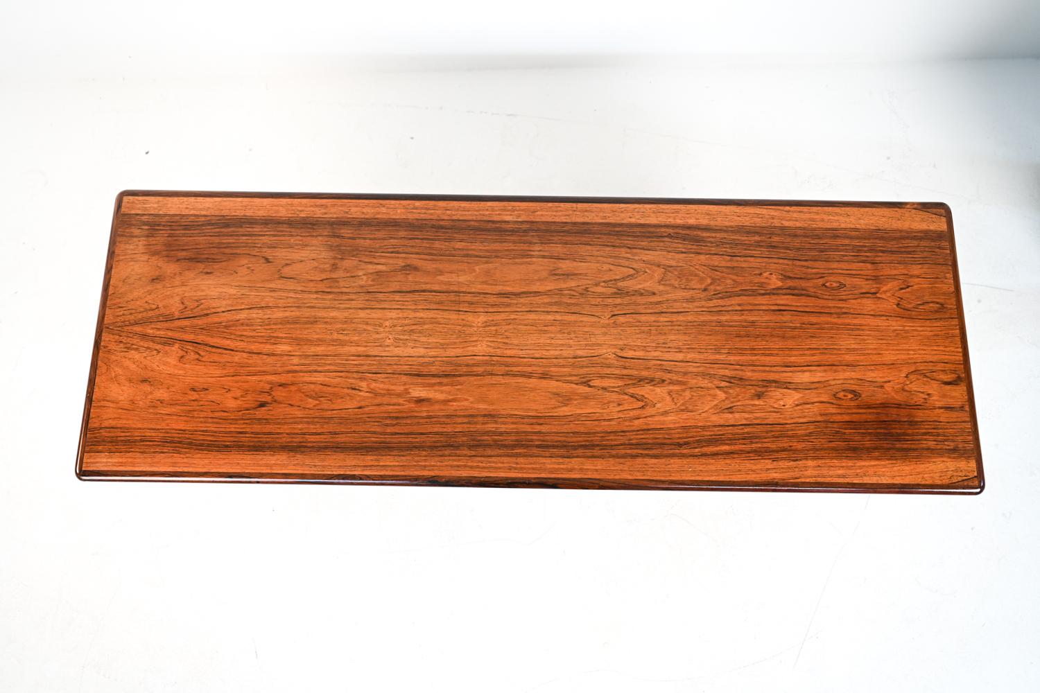 Kurt Østervig Danish Mid-Century Rosewood Coffee Table 5