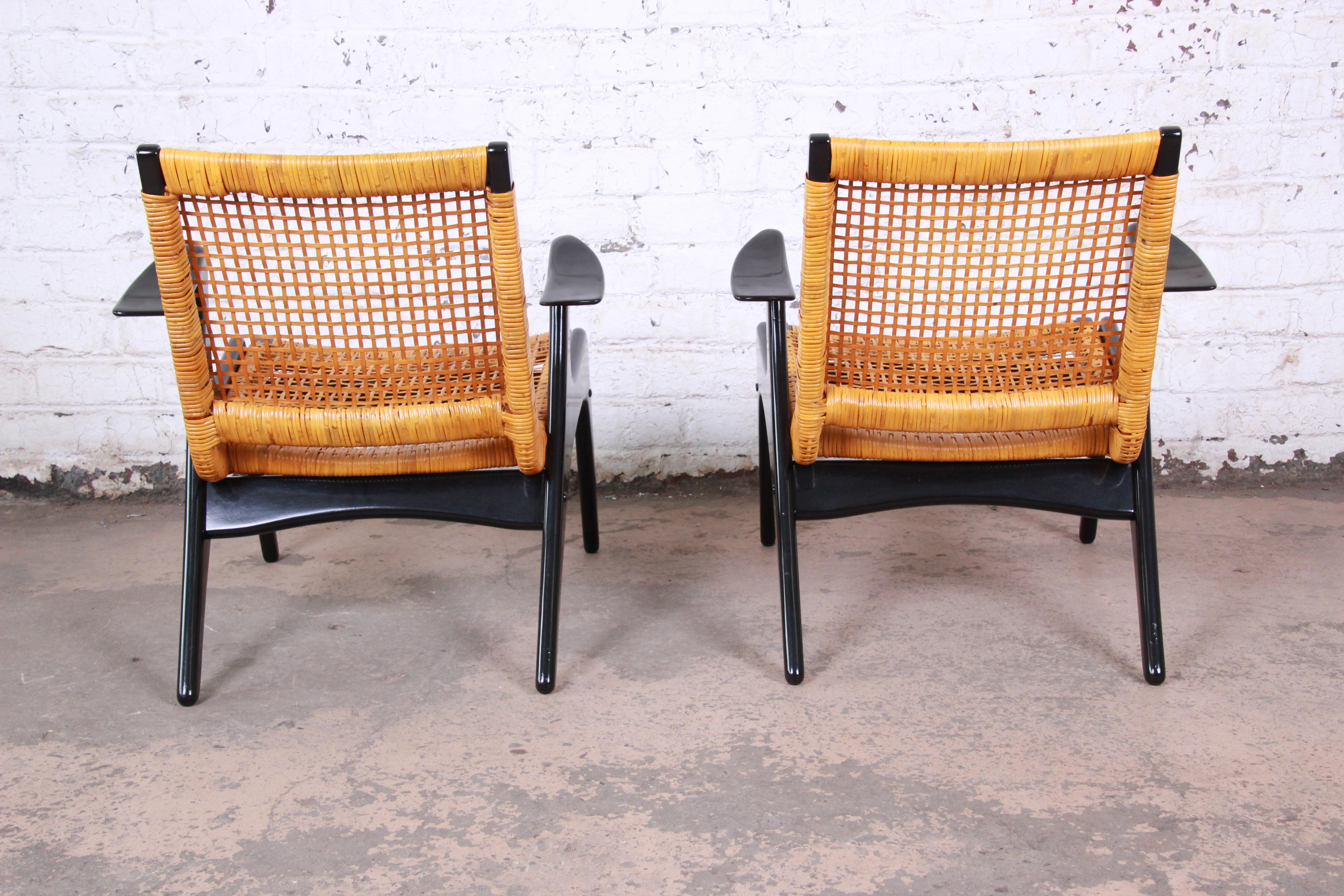 Kurt Østervig Danish Modern Lounge Chairs, Pair 2