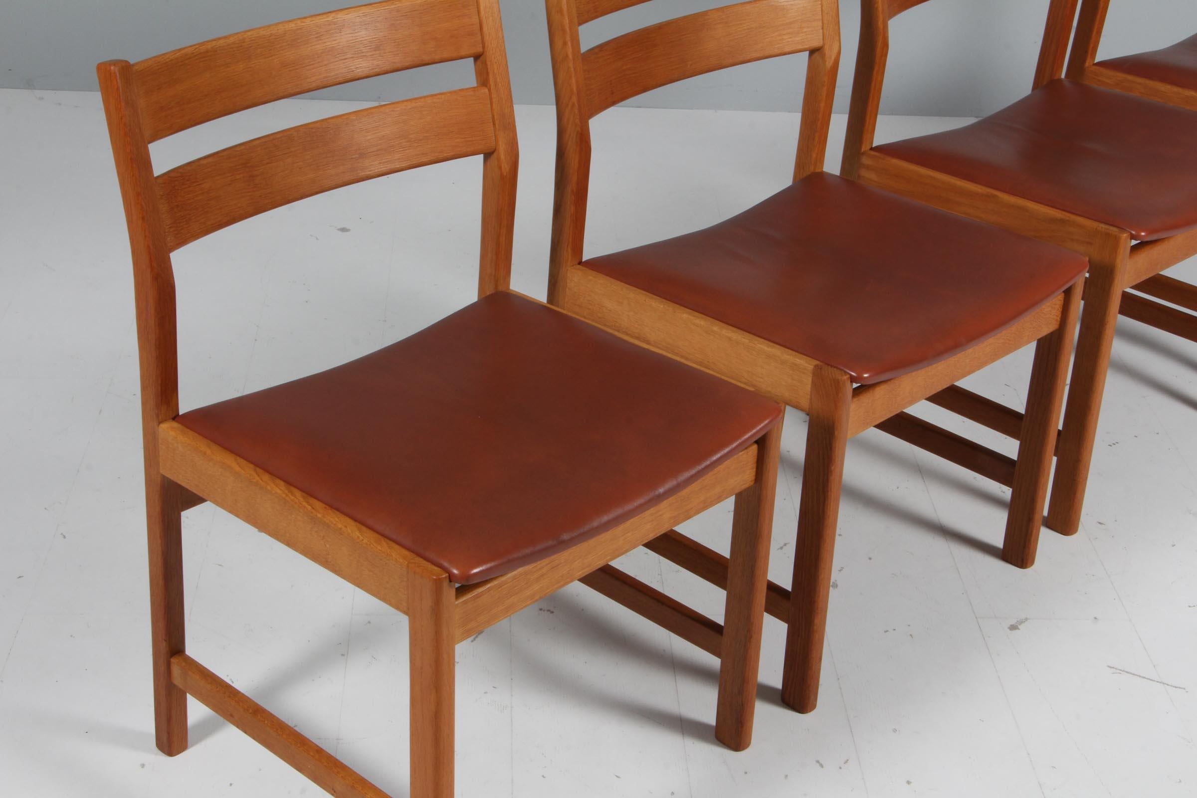 Scandinavo moderno Sedie da pranzo Kurt Østervig  in Oak massiccio in vendita