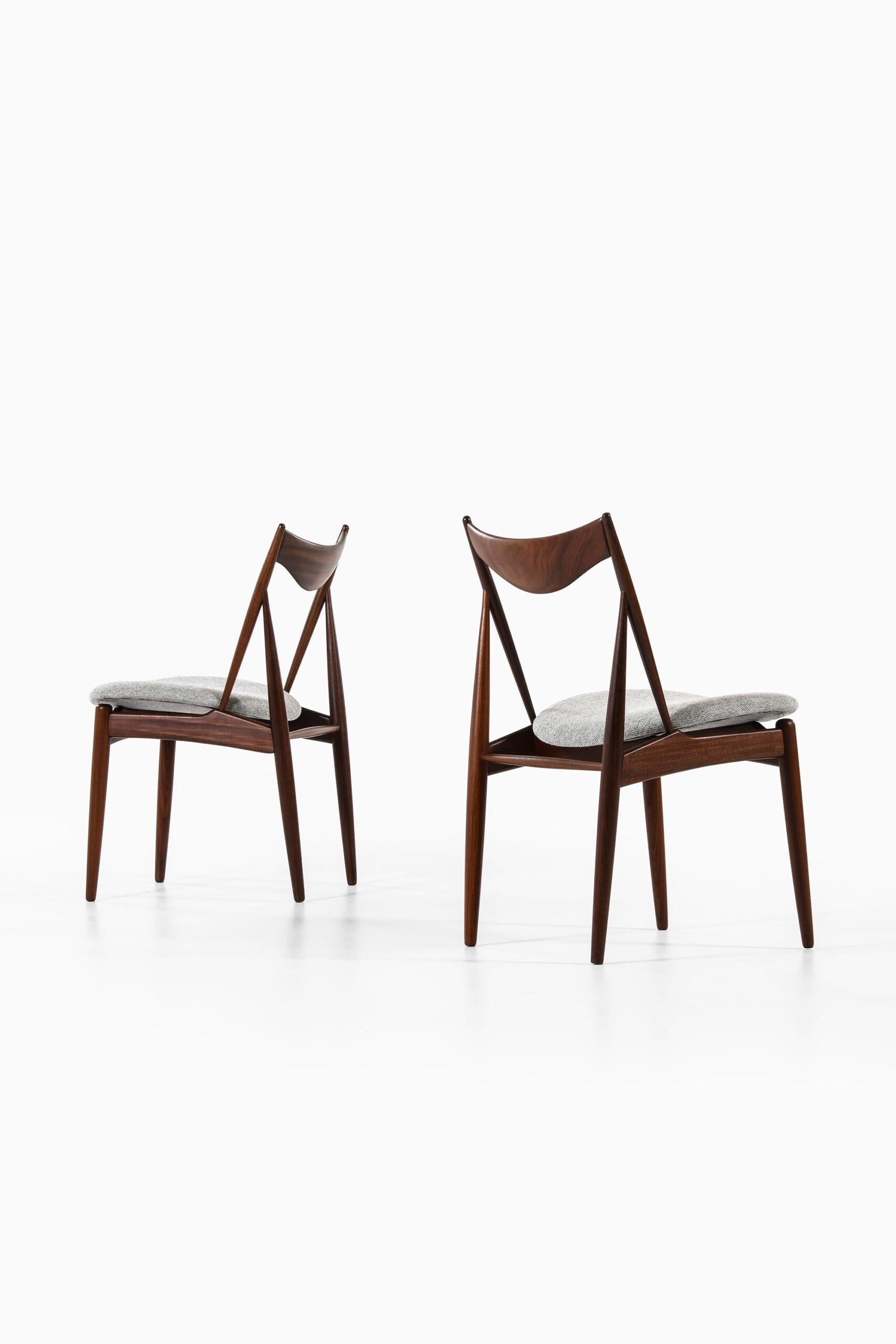 Danish Kurt Østervig Dining Chairs Produced by Bramin For Sale