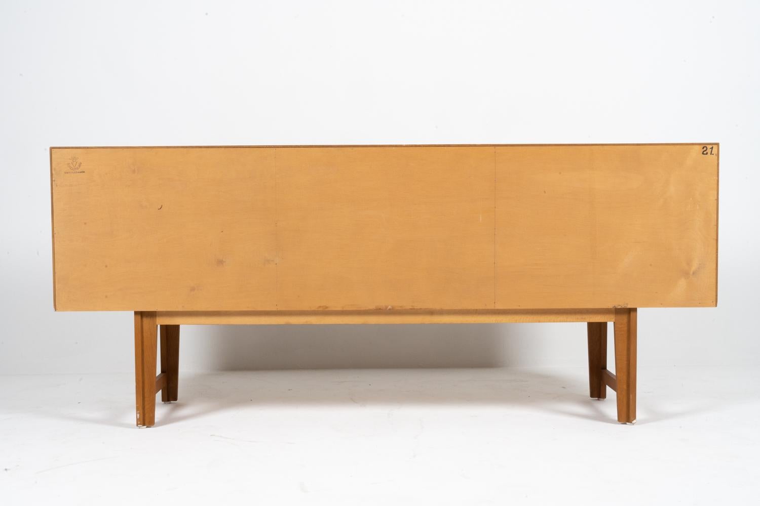 Kurt Østervig for VAMO Danish Mid-Century Oak Sideboard, 1960's For Sale 4