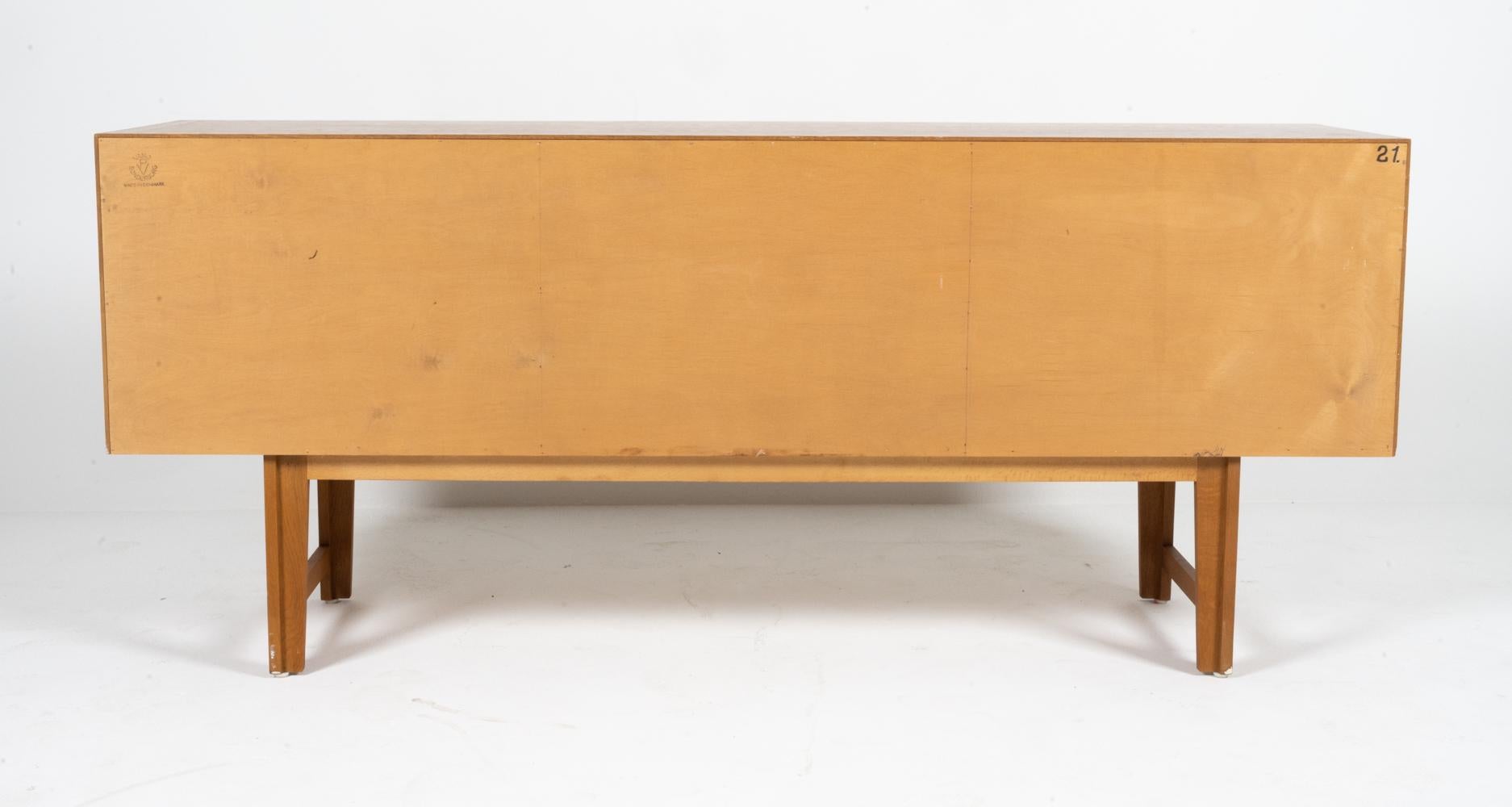 Kurt Østervig for VAMO Danish Mid-Century Oak Sideboard, 1960's For Sale 6