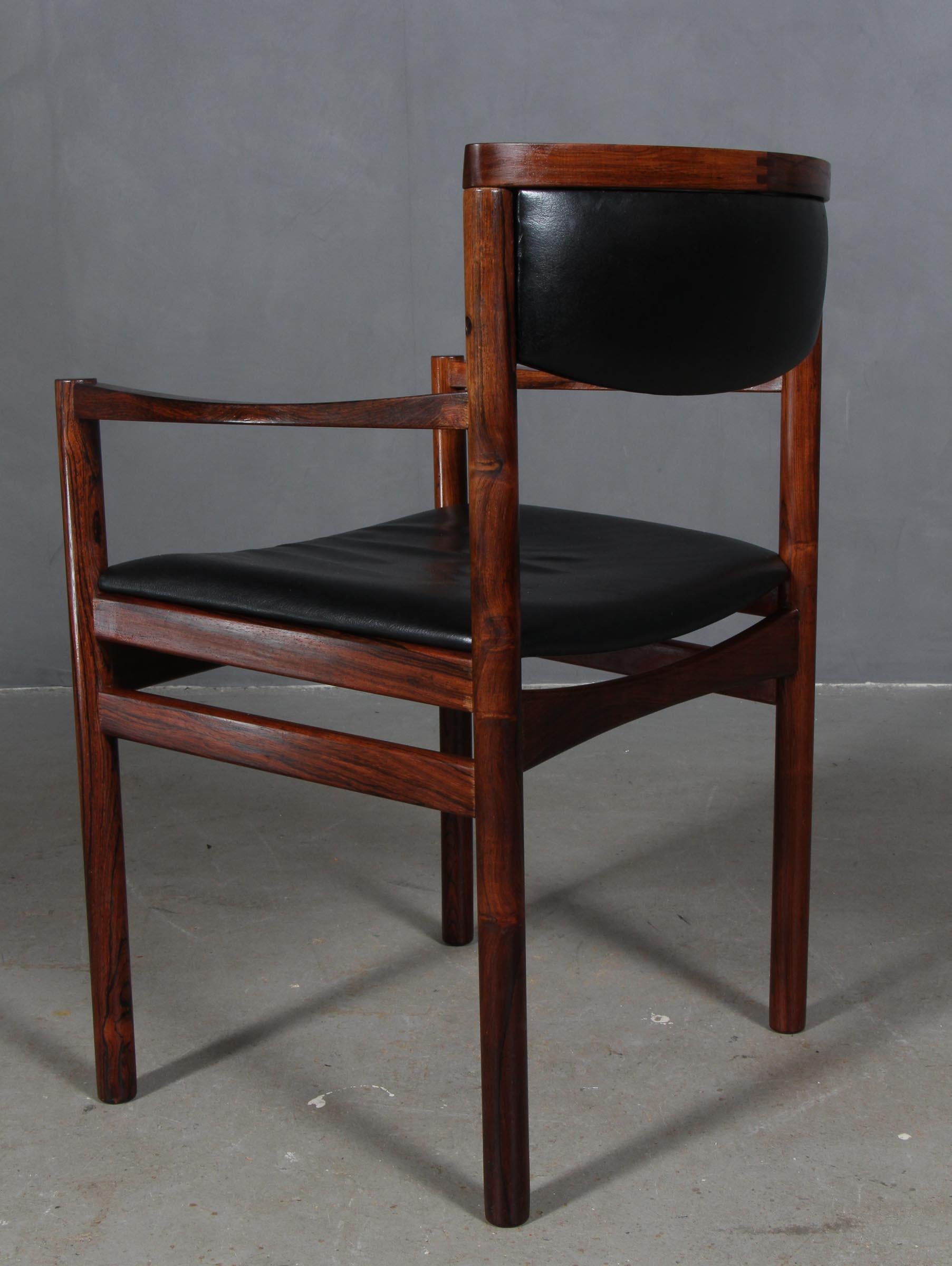 Kurt Østervig, Four Dining Chairs In Good Condition In Esbjerg, DK