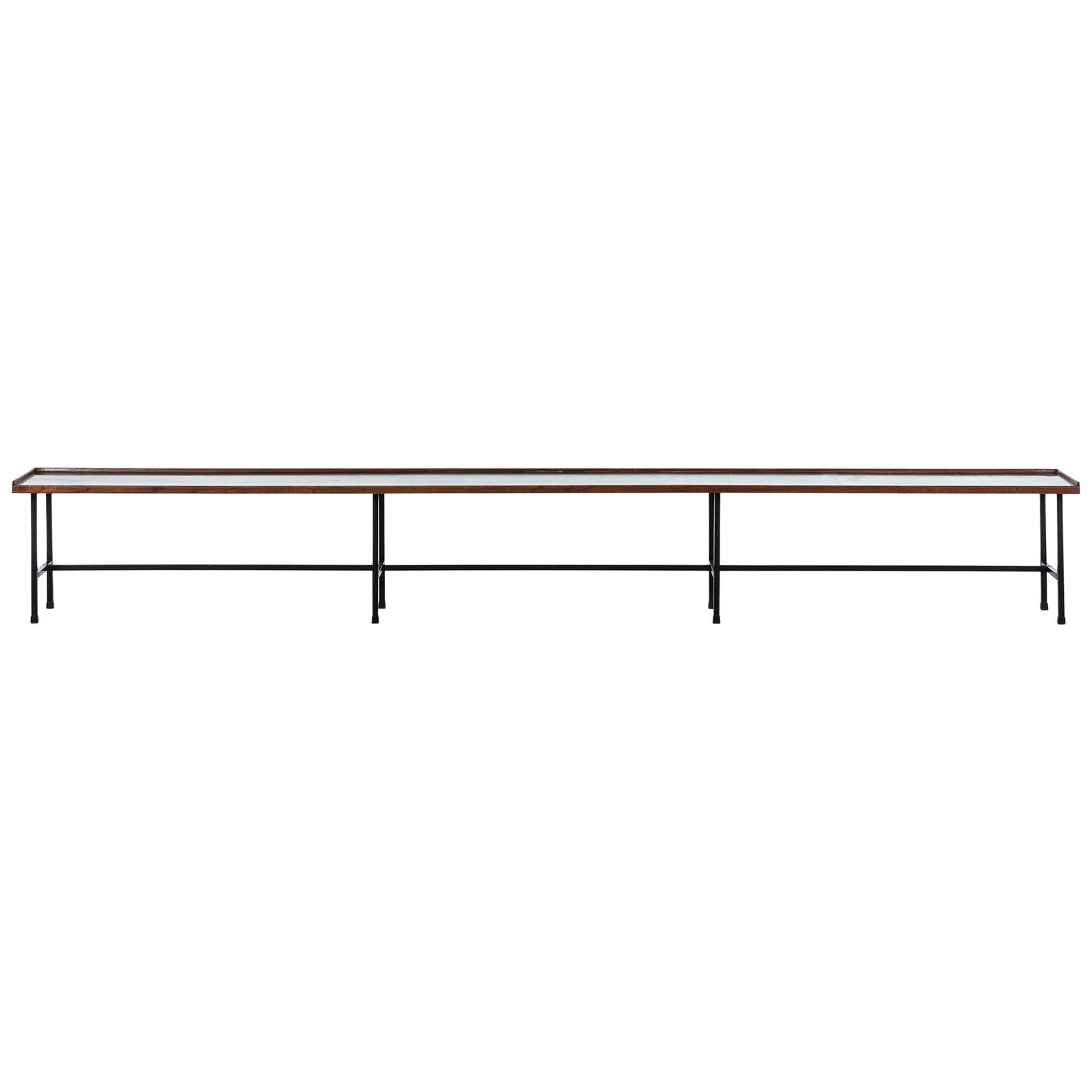 Kurt Østervig Long Bench or Side Table by Jason Møbler in Denmark