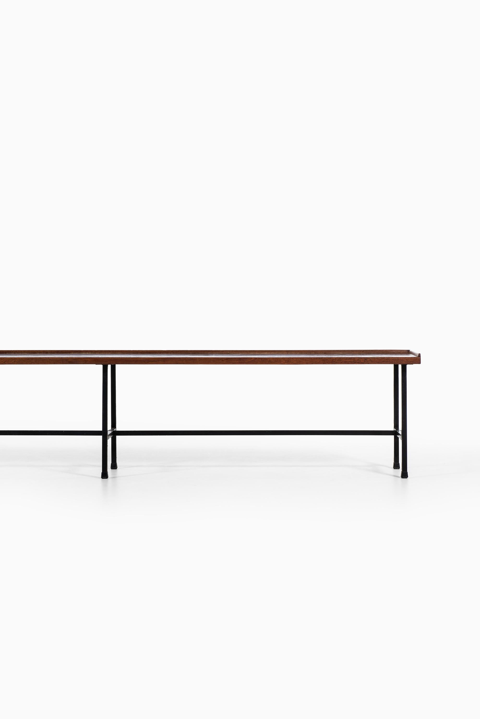 Rare and long bench or side table designed by Kurt Østervig. Produced by Jason Møbler in Denmark.