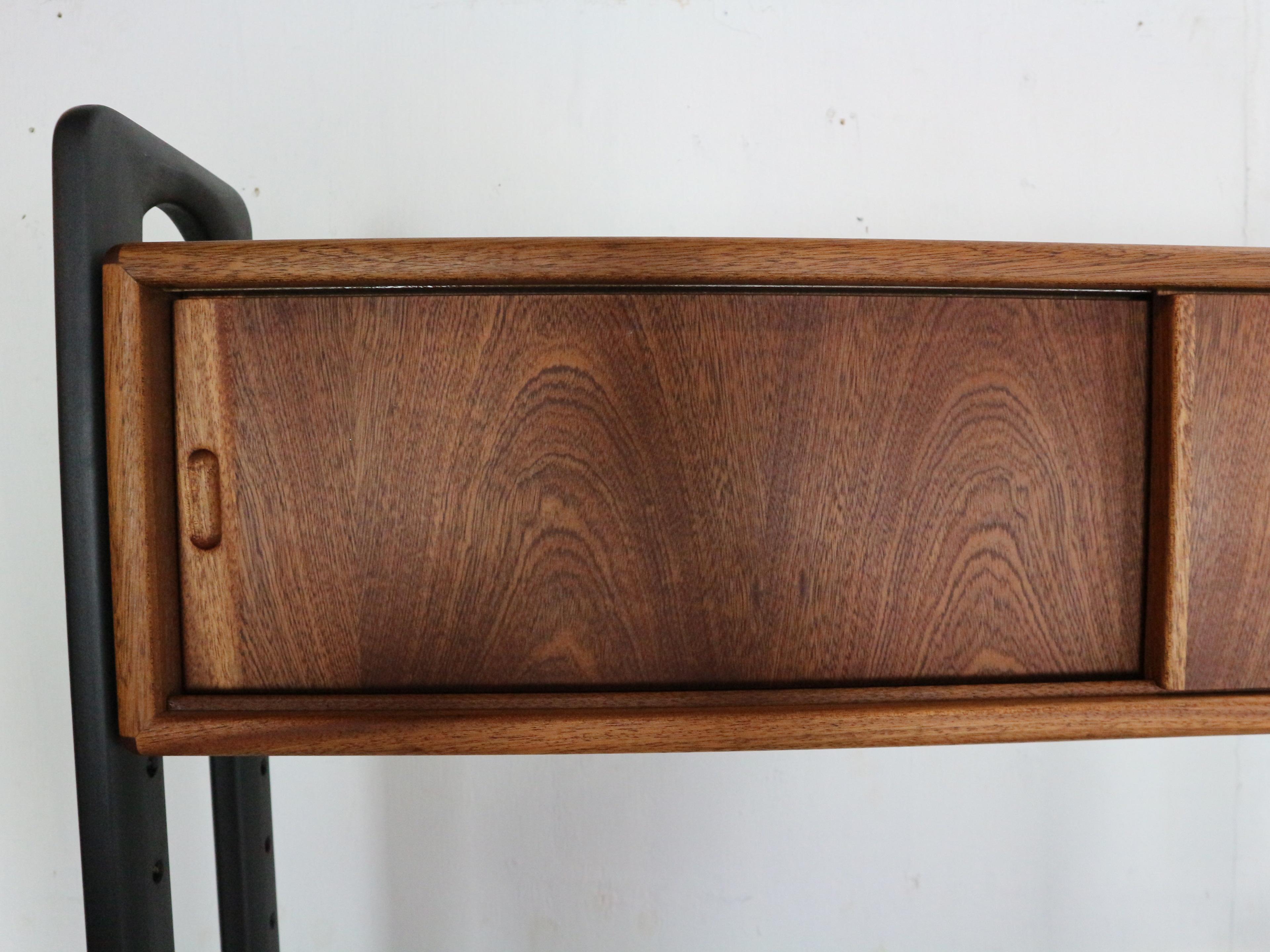 Kurt Østervig Modular Teak Room Divider, Free Standing Wall Unit, 1960's Denmark 4