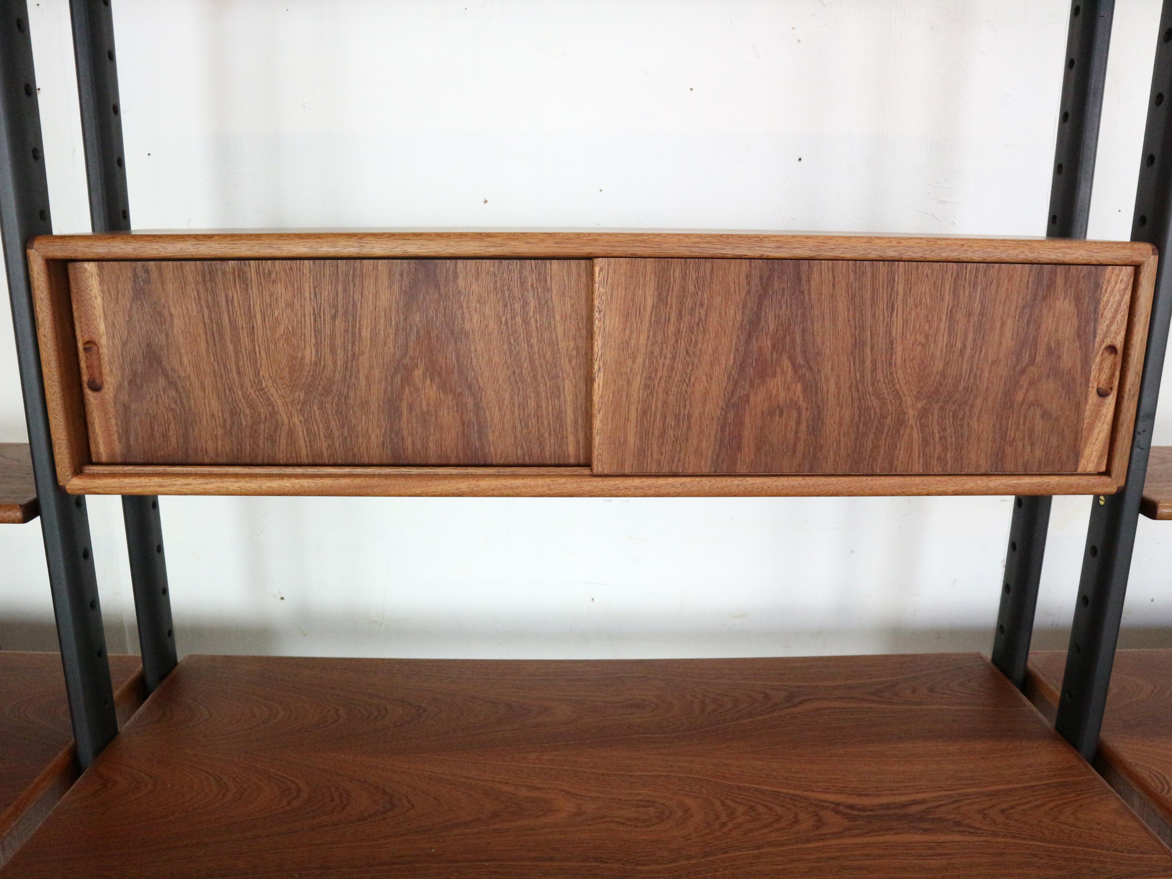 Kurt Østervig Modular Teak Room Divider, Free Standing Wall Unit, 1960's Denmark 5