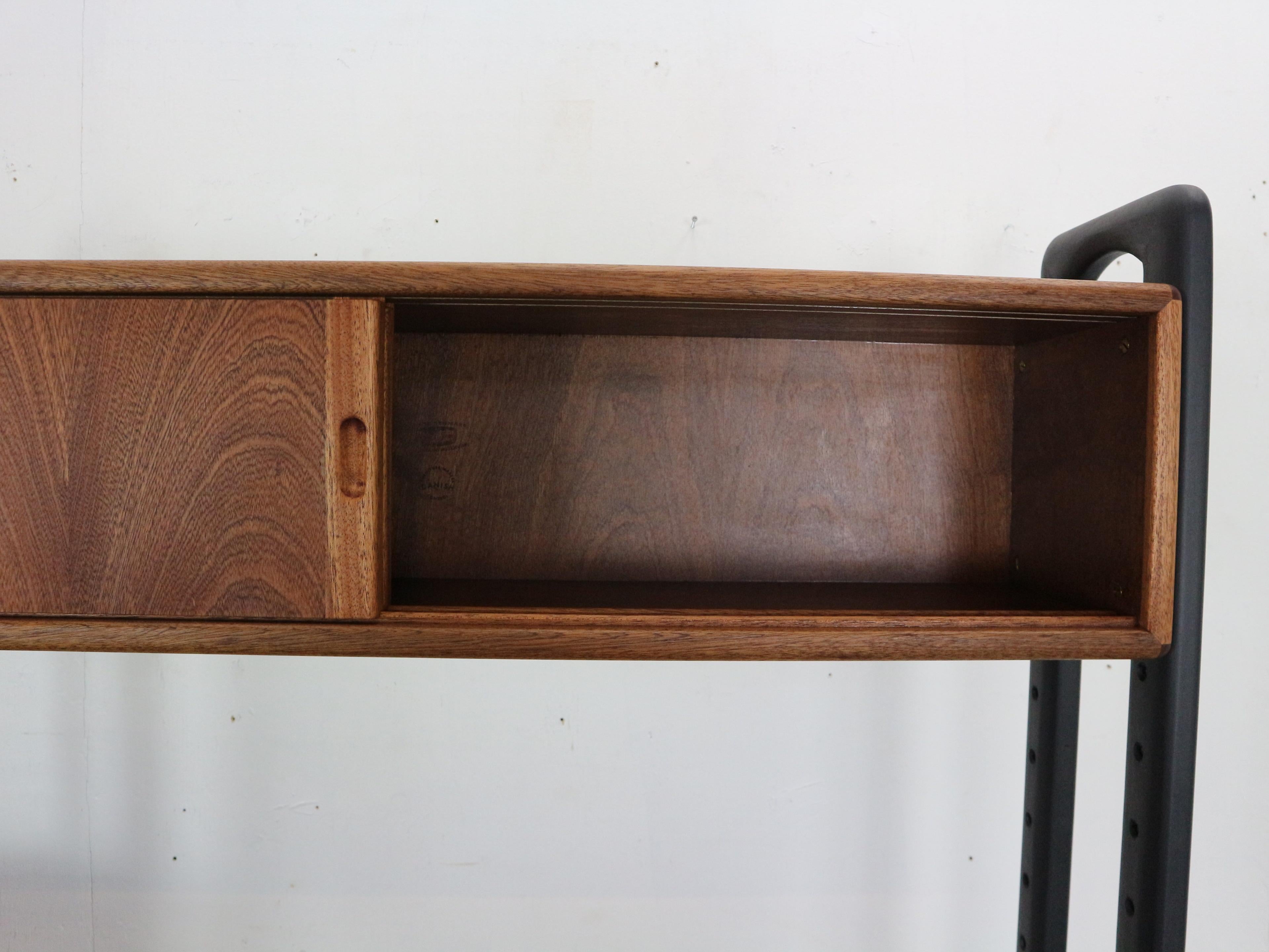 Kurt Østervig Modular Teak Room Divider, Free Standing Wall Unit, 1960's Denmark 9