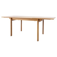 Kurt Østervig Oak Dining Table with Butterfly Leaf