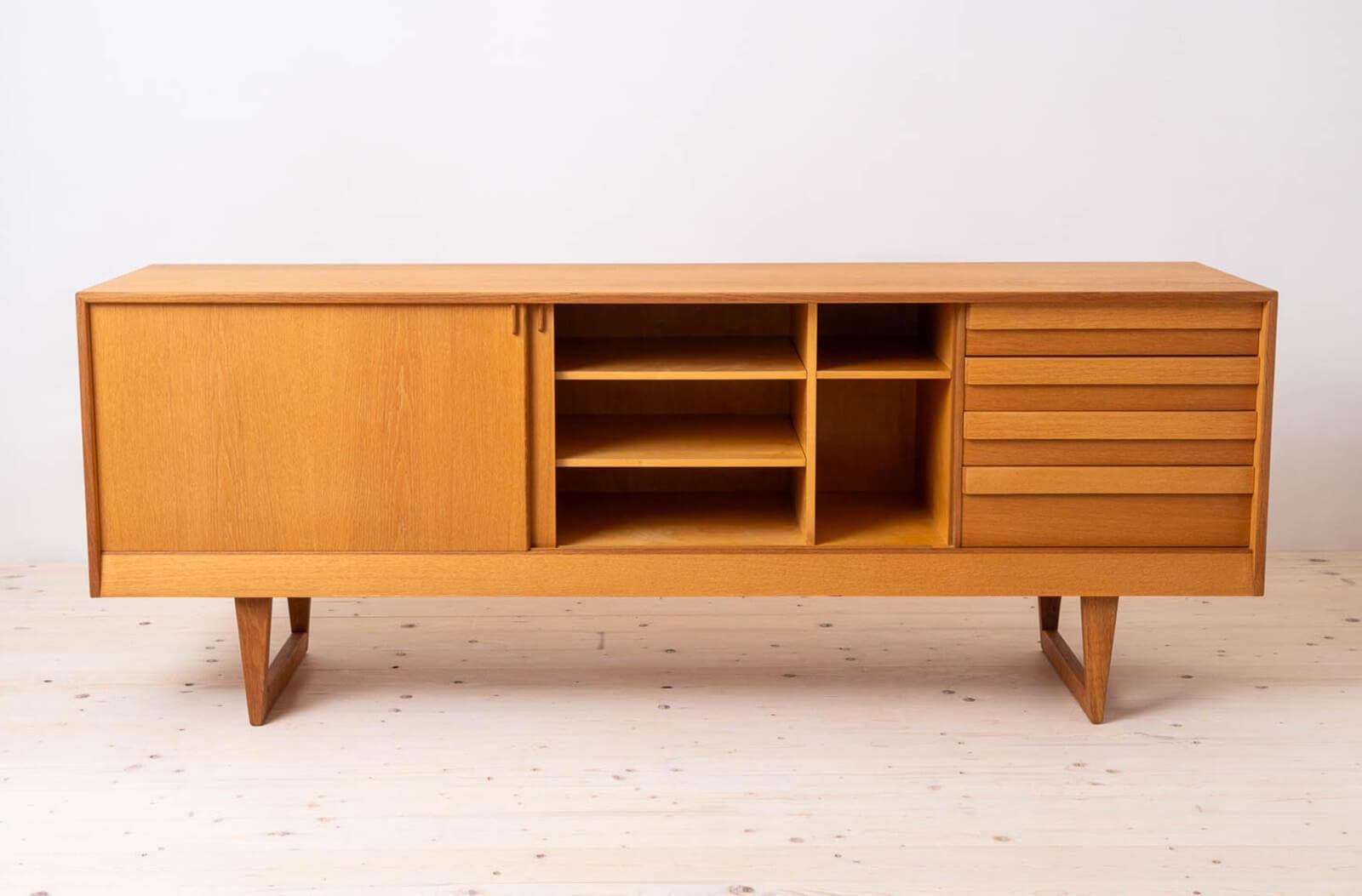 Mid-Century Modern Kurt Østervig Oak Sideboard, Timeless Scandinavian & Mid Century Modern Elegance