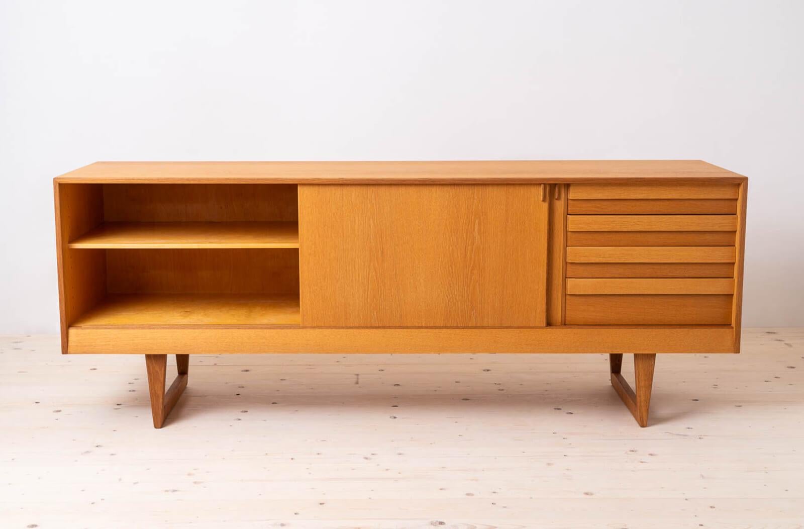 Danish Kurt Østervig Oak Sideboard, Timeless Scandinavian & Mid Century Modern Elegance