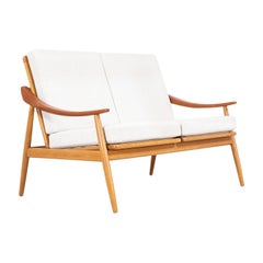 Kurt Østervig Reclining Love Seat for Jason Møbler