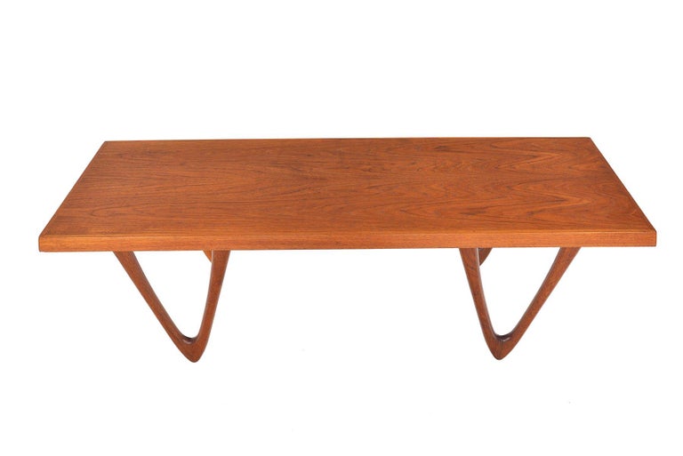 Kurt Østervig Refinished Teak Coffee Table