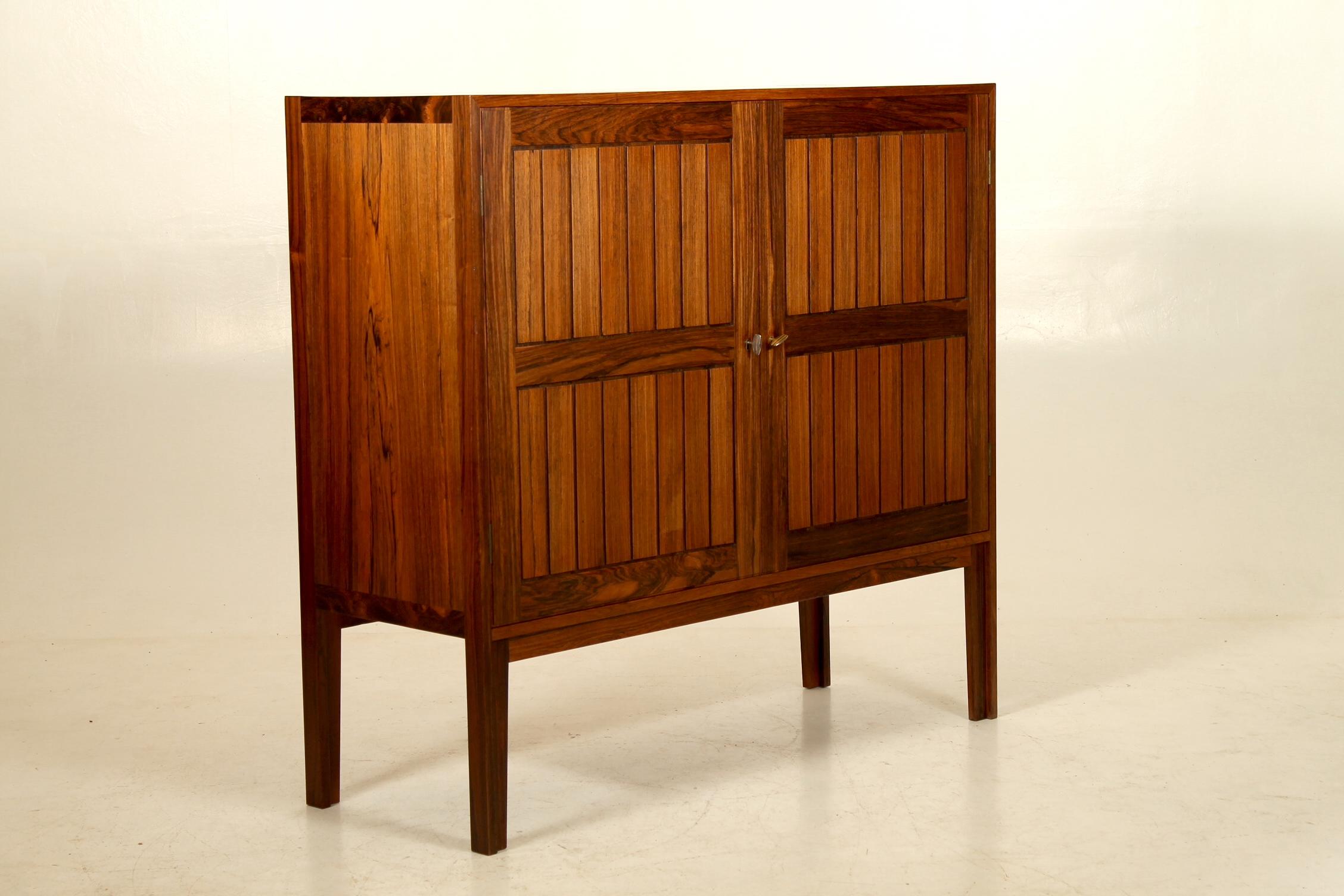 Mid-20th Century Kurt Østervig, rosewood cabinet. For Sale