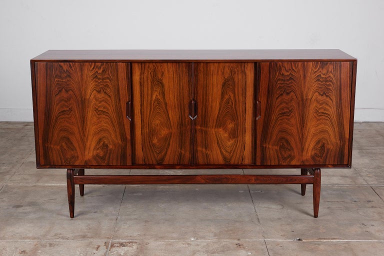 Kurt Østervig Rosewood Credenza for Brande Mobelindustri For Sale at