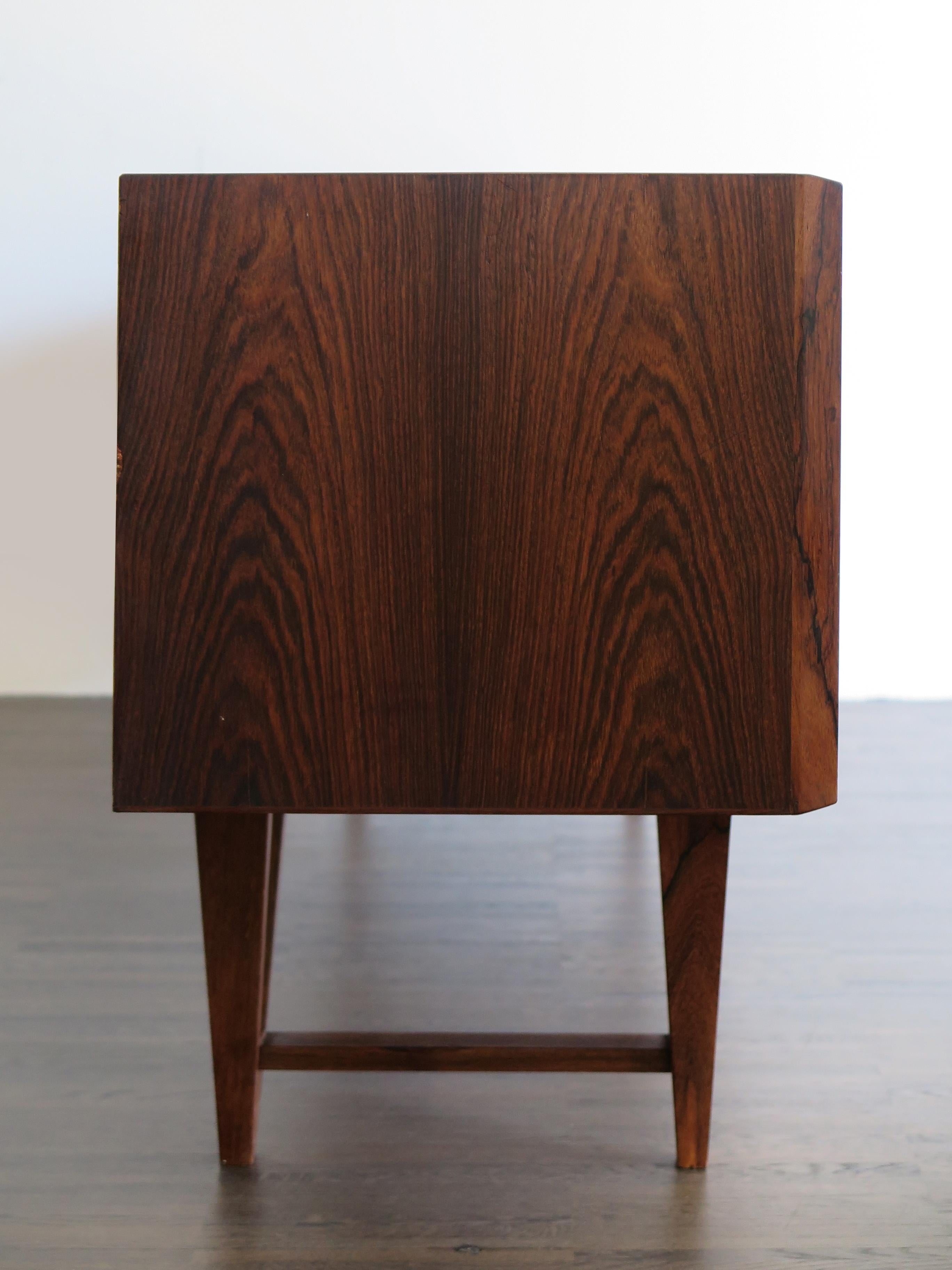 Kurt Østervig Scandinavian Mid-Century Modern Design Dark Wood Sideboard, 1950s 7