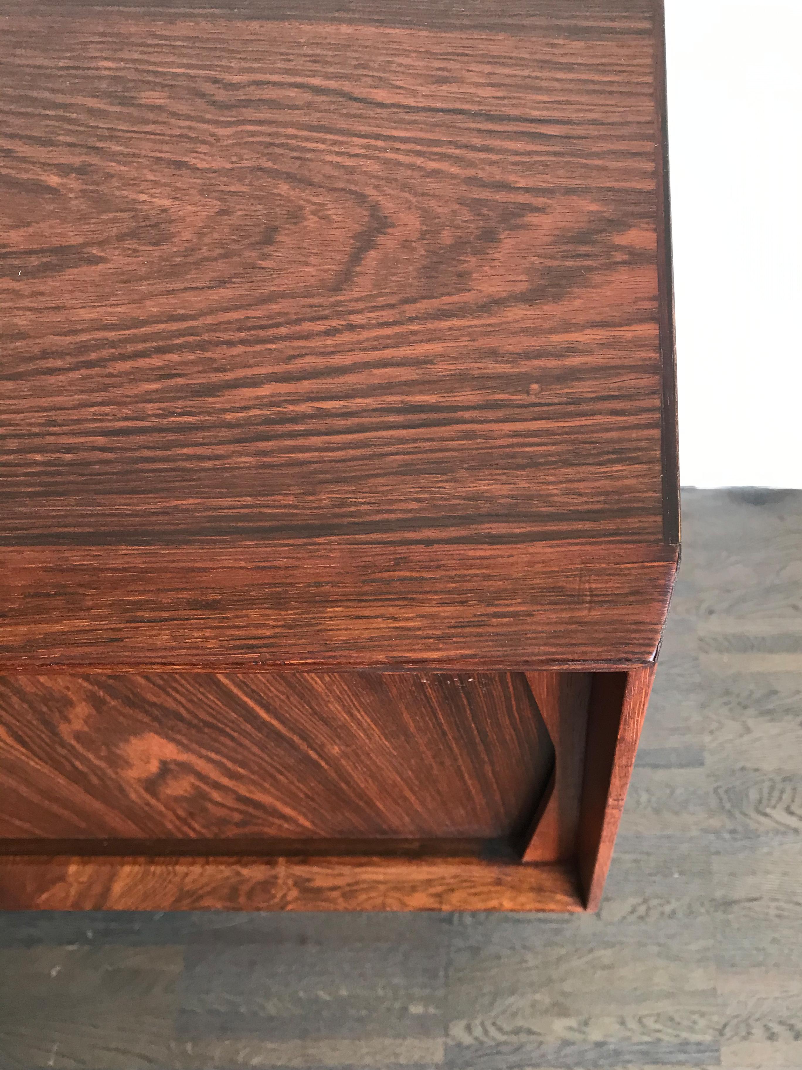 Kurt Østervig Scandinavian Mid-Century Modern Design Dark Wood Sideboard, 1950s 9