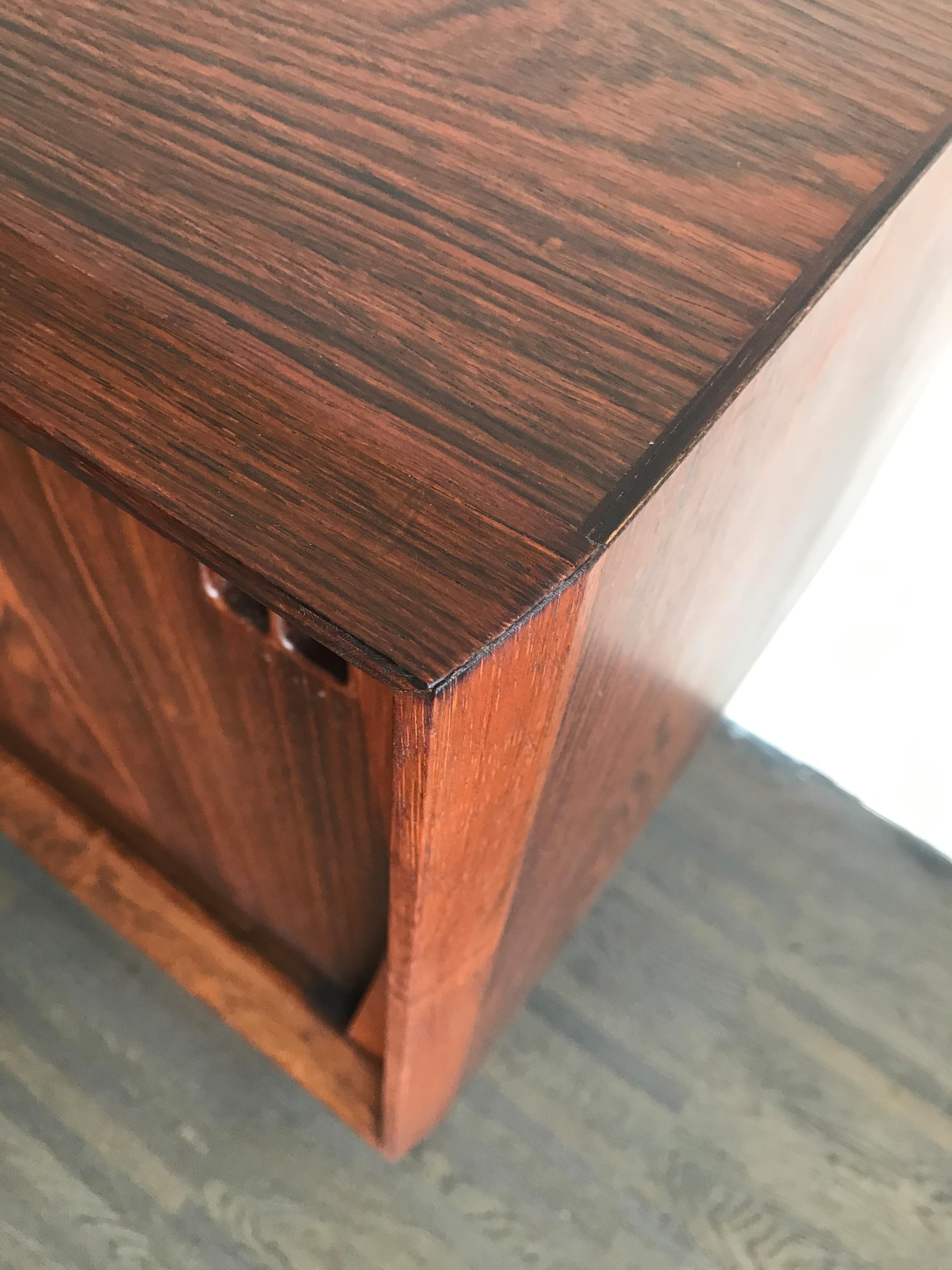 Kurt Østervig Scandinavian Mid-Century Modern Design Dark Wood Sideboard, 1950s 10