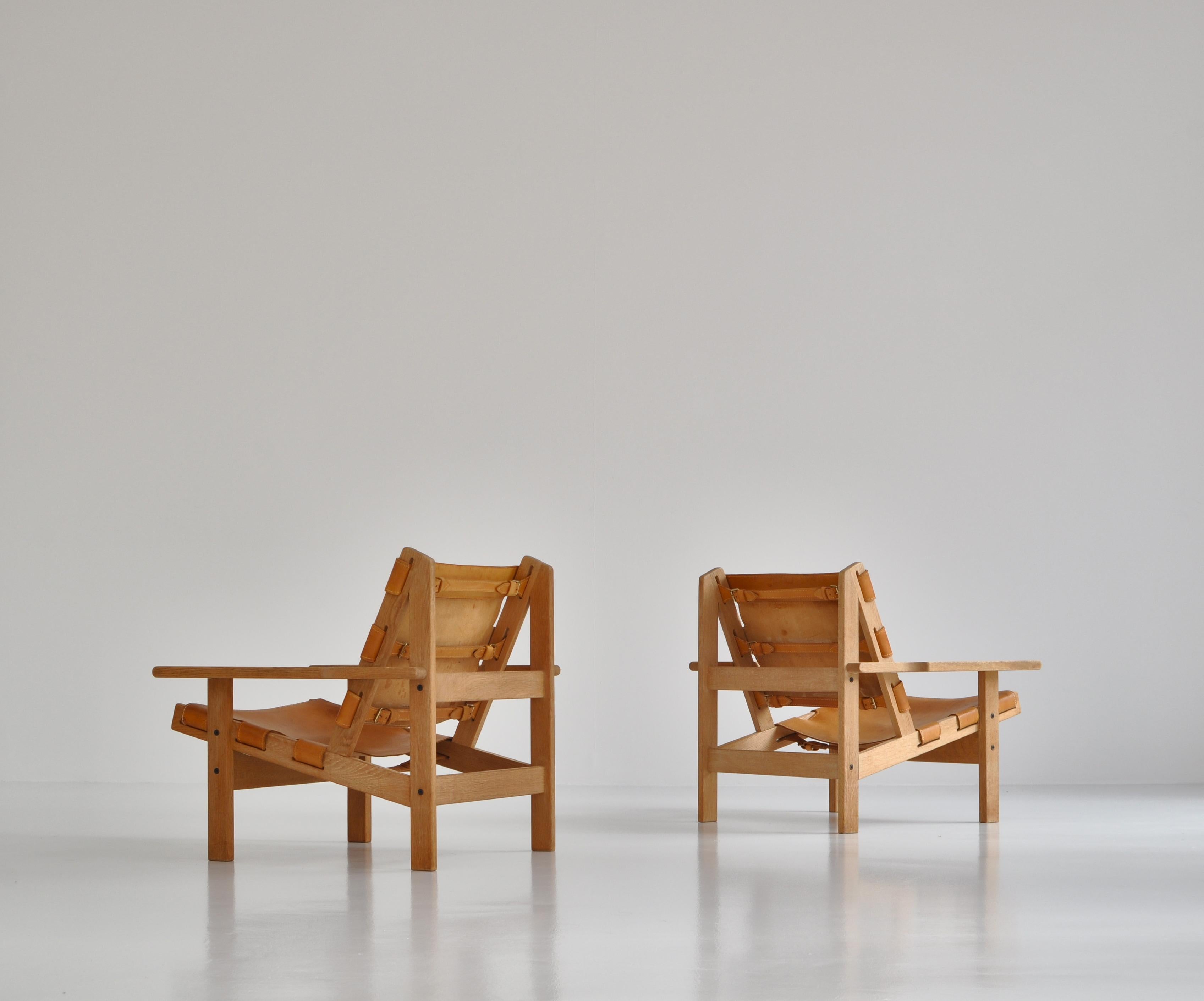 Mid-20th Century Kurt Østervig Scandinavian Modern Hunting Chairs 