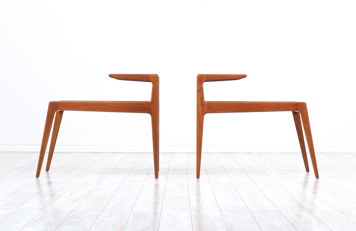 sculpted side table