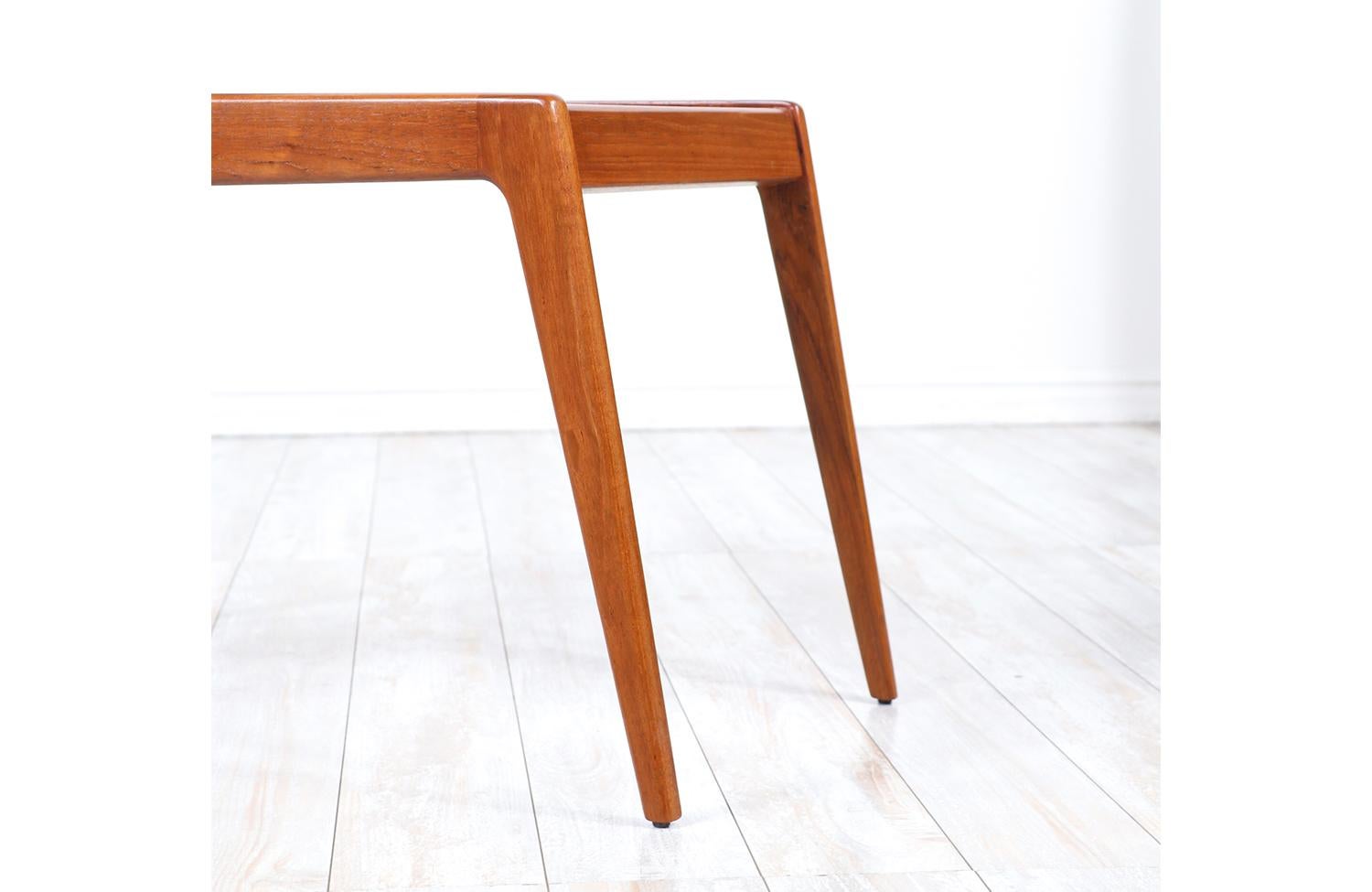 Kurt Østervig Sculpted Teak Side Tables for Jason Møbler 1