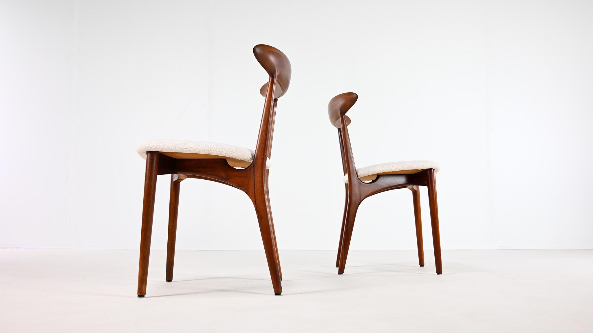 Kurt Østervig, set of 6 Chairs in Teak, Model 27 for Brande Møbelindustri 4