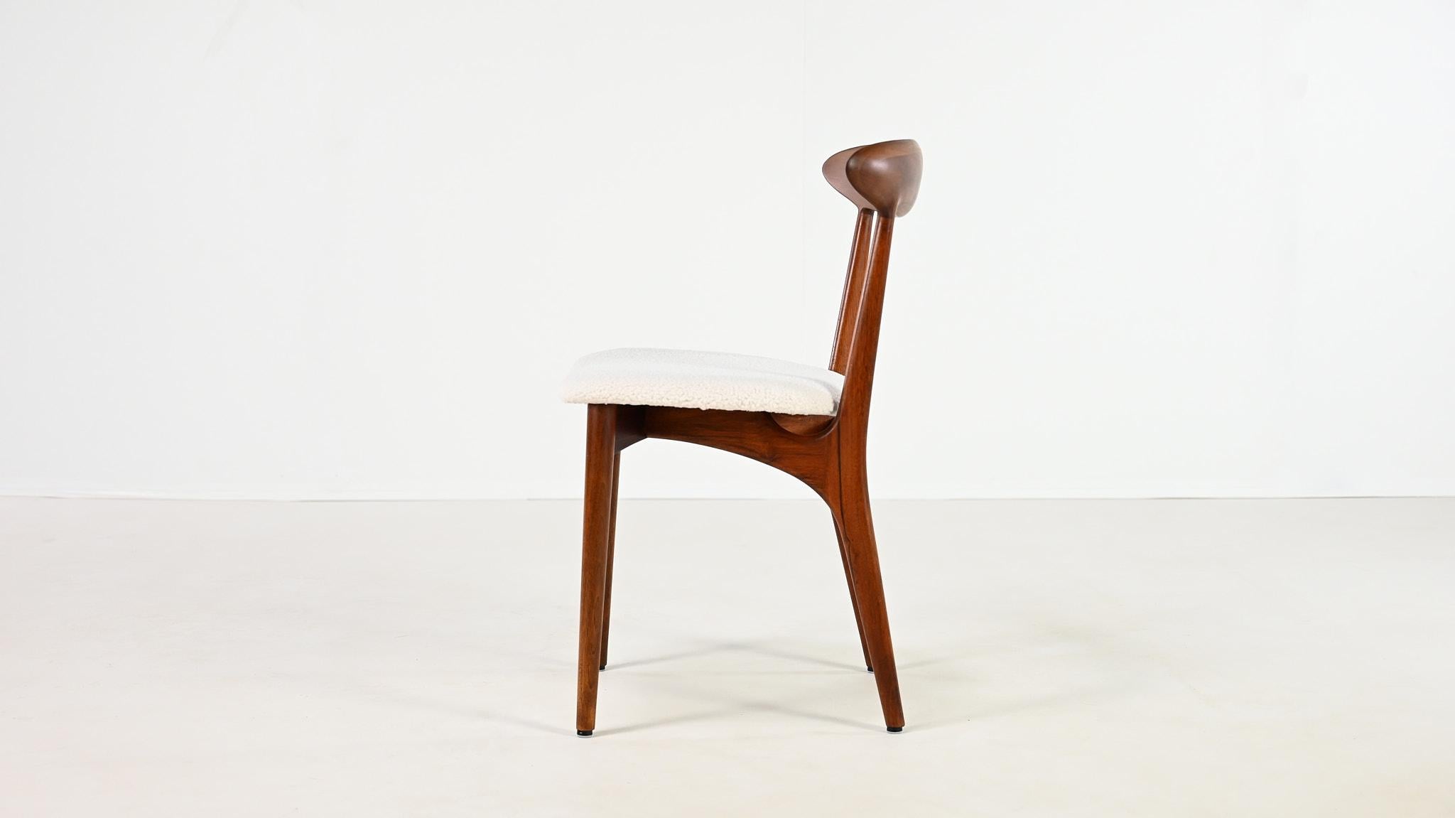 Scandinavian Modern Kurt Østervig, set of 6 Chairs in Teak, Model 27 for Brande Møbelindustri
