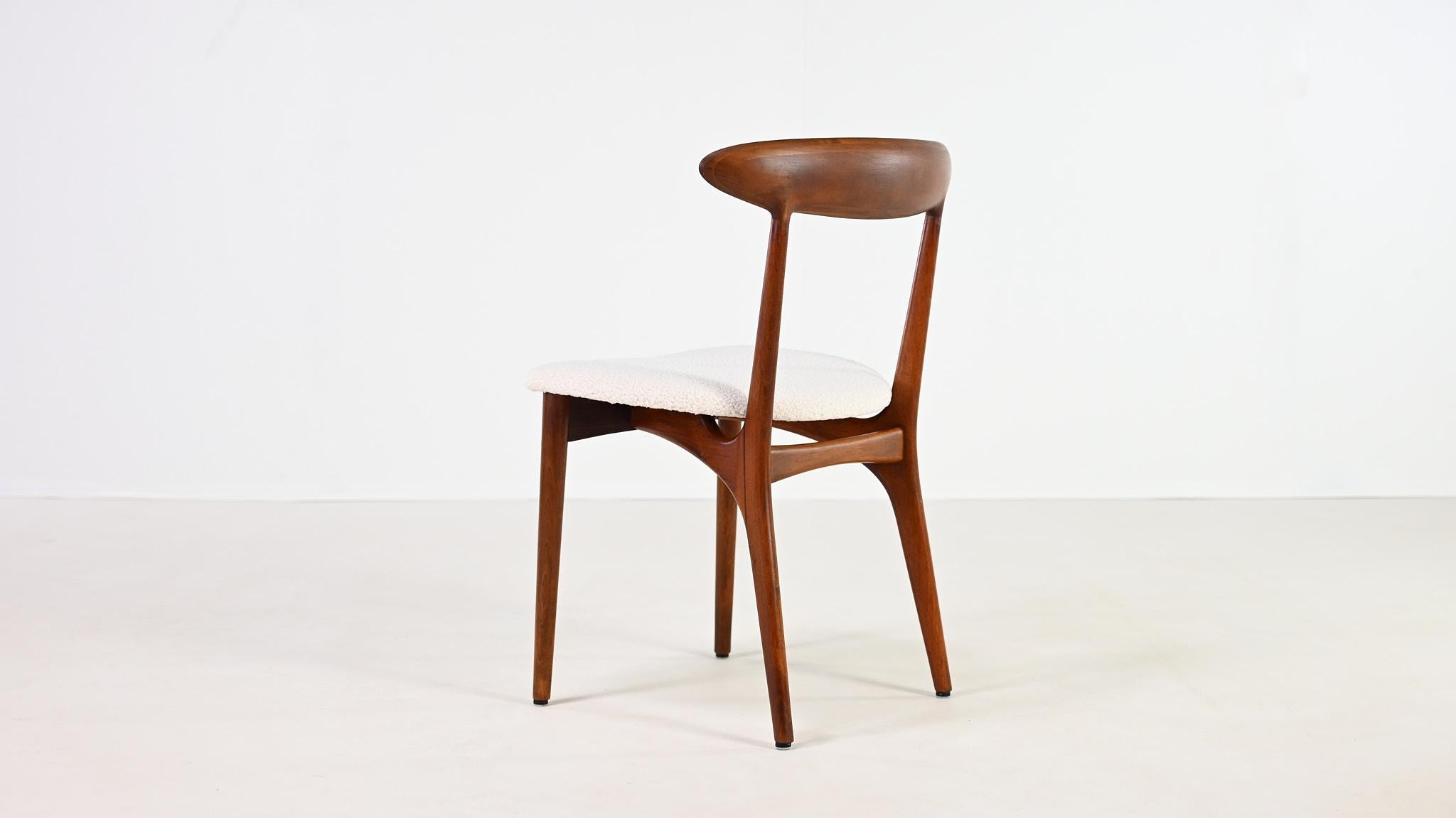 Danish Kurt Østervig, set of 6 Chairs in Teak, Model 27 for Brande Møbelindustri
