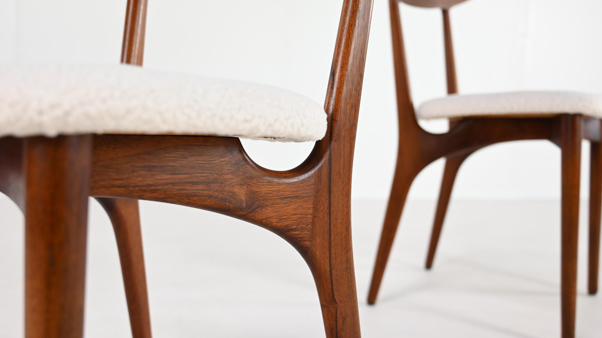 Kurt Østervig, set of 6 Chairs in Teak, Model 27 for Brande Møbelindustri 1