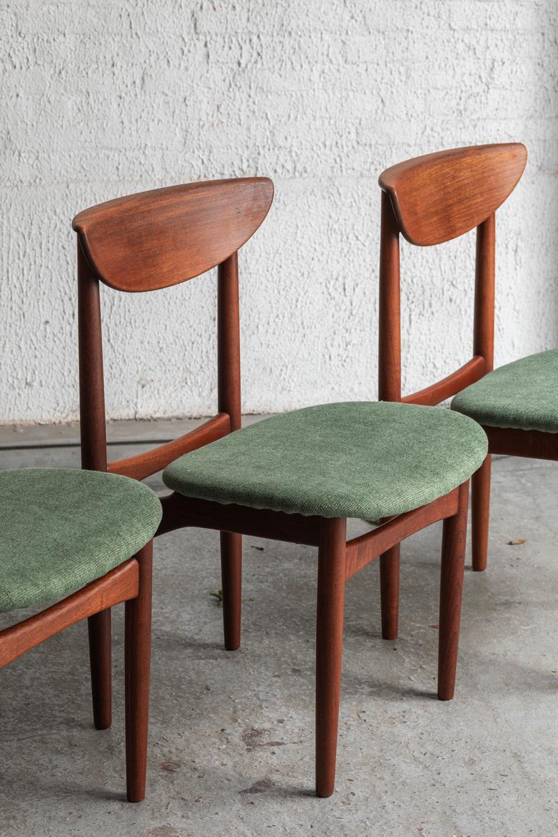 Kurt Østervig Set of 6 Dining Chairs 'Model 107' for KP Mobler, Denmark, 1960s 3