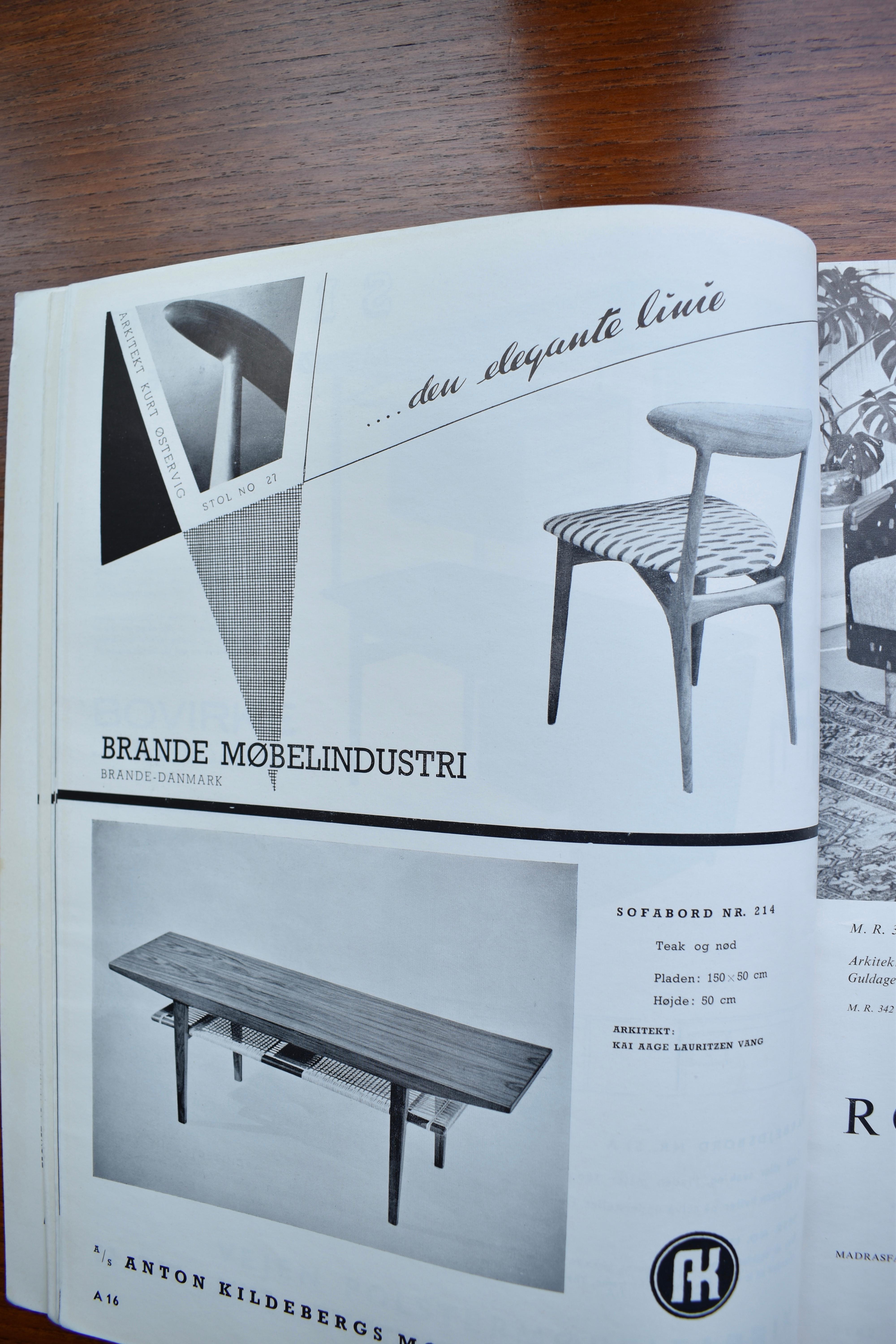 Kurt Østervig Set of Four 1960's Rosewood Dining Chairs for Brande Møbelindustri For Sale 11