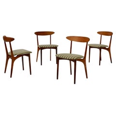 Retro Kurt Østervig Set of Four 1960's Rosewood Dining Chairs for Brande Møbelindustri