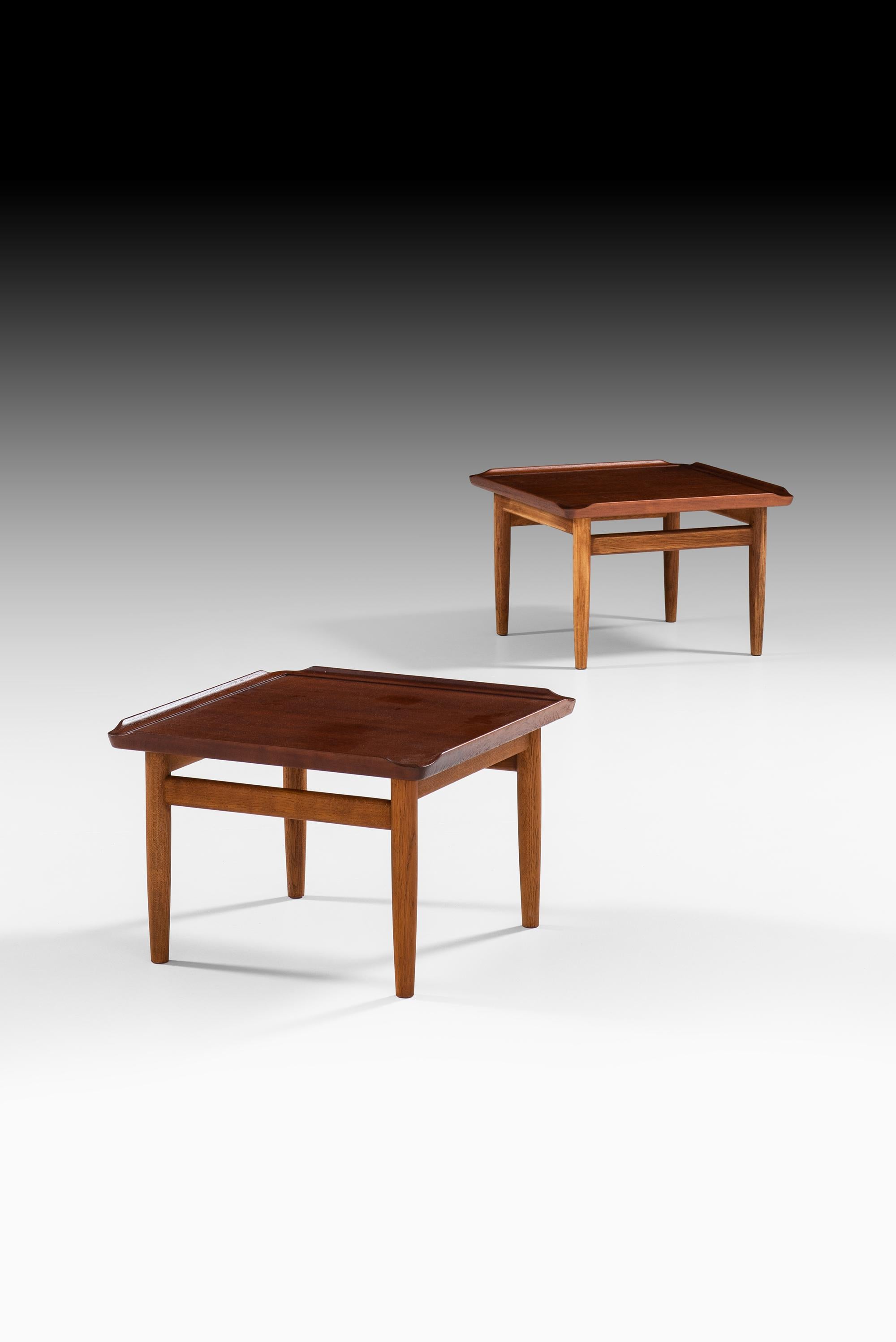 Danish Kurt Østervig Side Tables Produced by Jason Møbler in Denmark For Sale