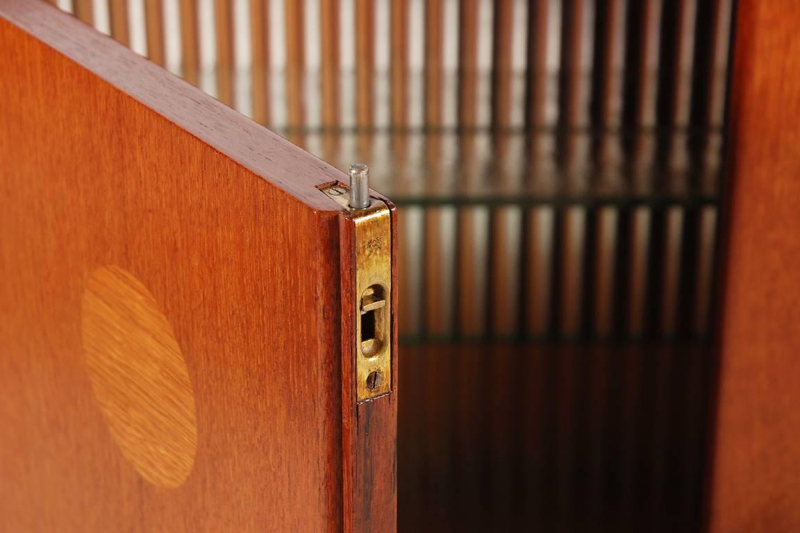 Mid-20th Century Kurt Østervig Teak and Oak Bar Cabinet, 1940s