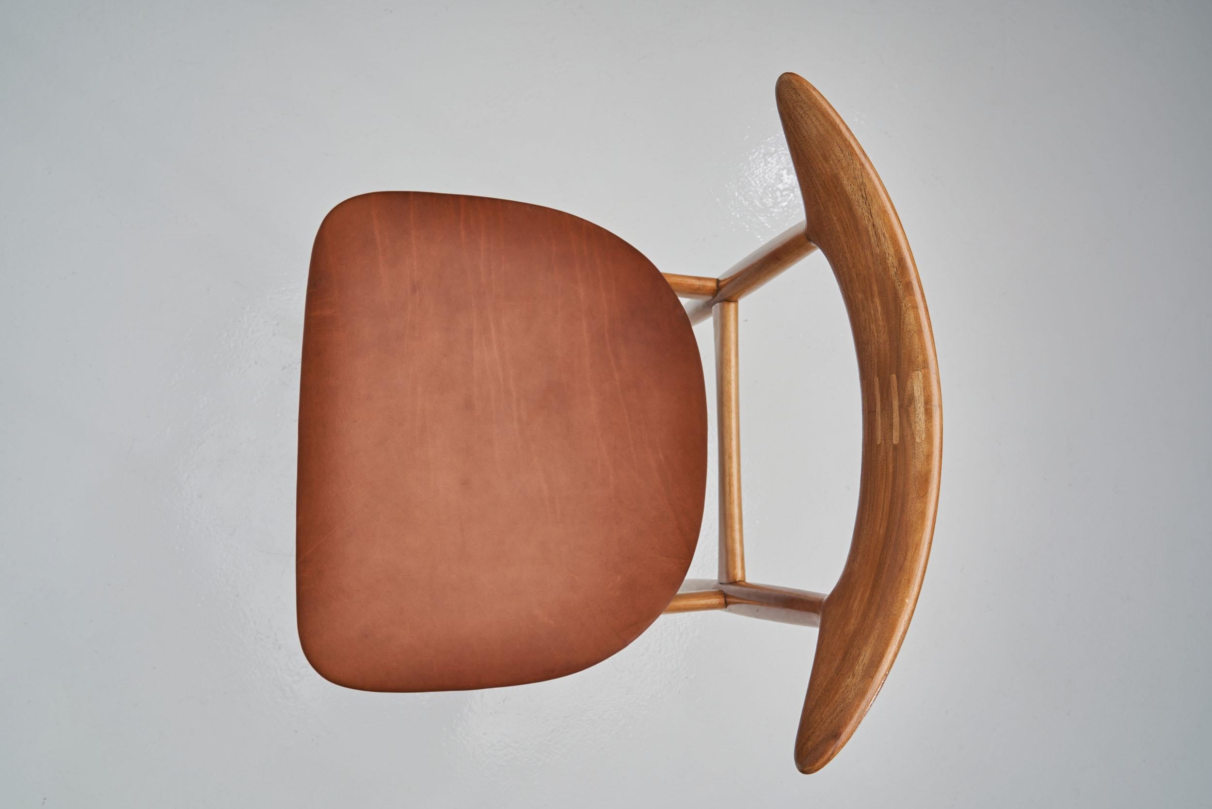 Kurt Østervig Walnut Dining Chair, Denmark 1950s For Sale 2