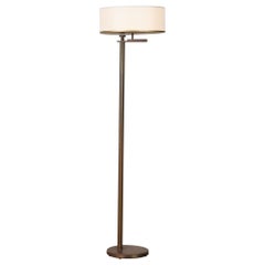 Kurt Versen Bronze Flip-Top Floor Lamp
