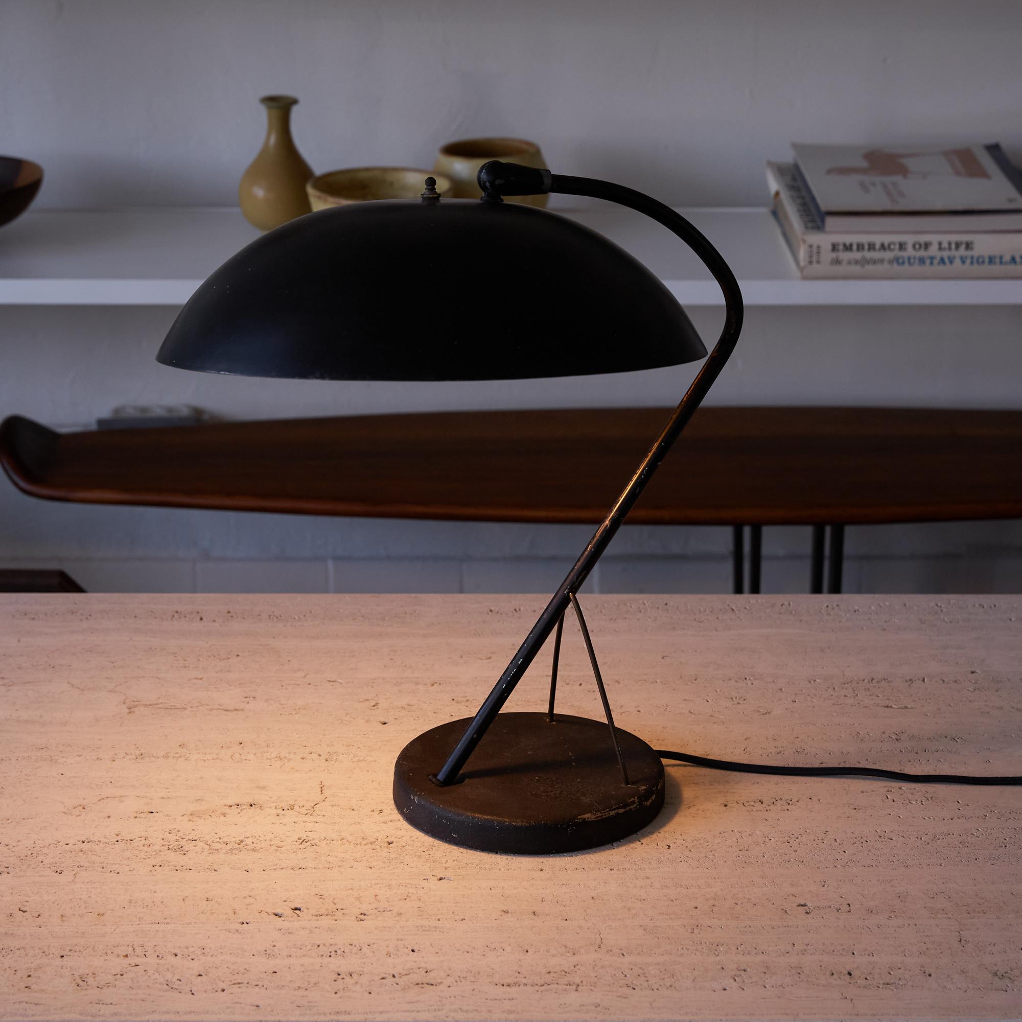 Mid-20th Century Kurt Versen Desk Lamp