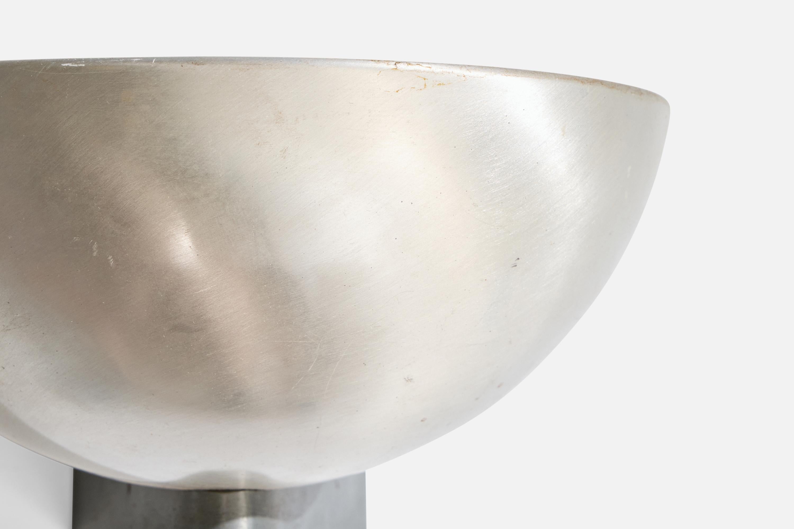 Aluminium Kurt Versen, appliques murales, aluminium, États-Unis, années 1950 en vente