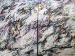 Peinture Storm III, Acrylique sur Panneau de Bois