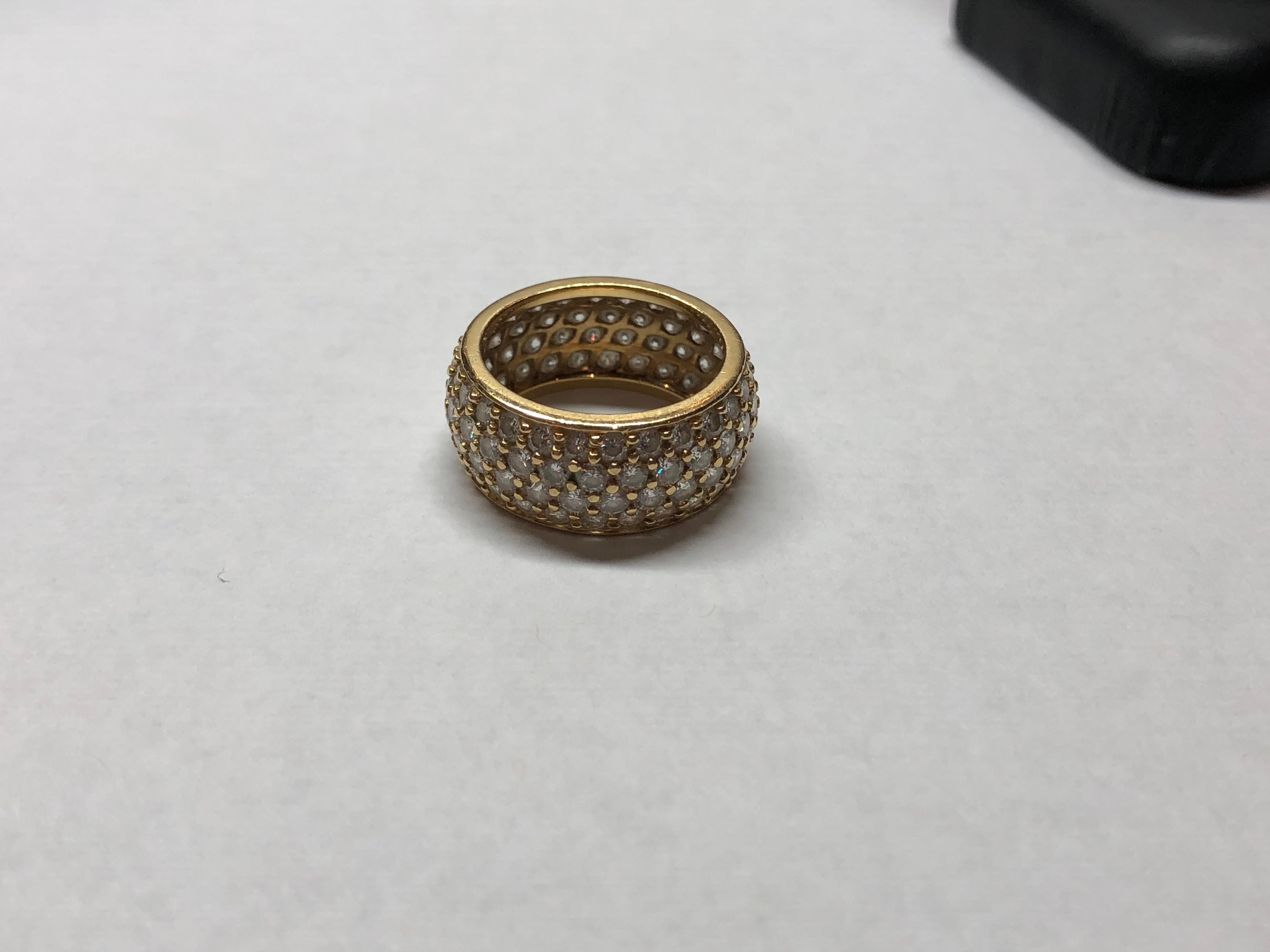 Kurt Wayne Diamond Eternity Band In Excellent Condition In Fort Lauderdale, FL
