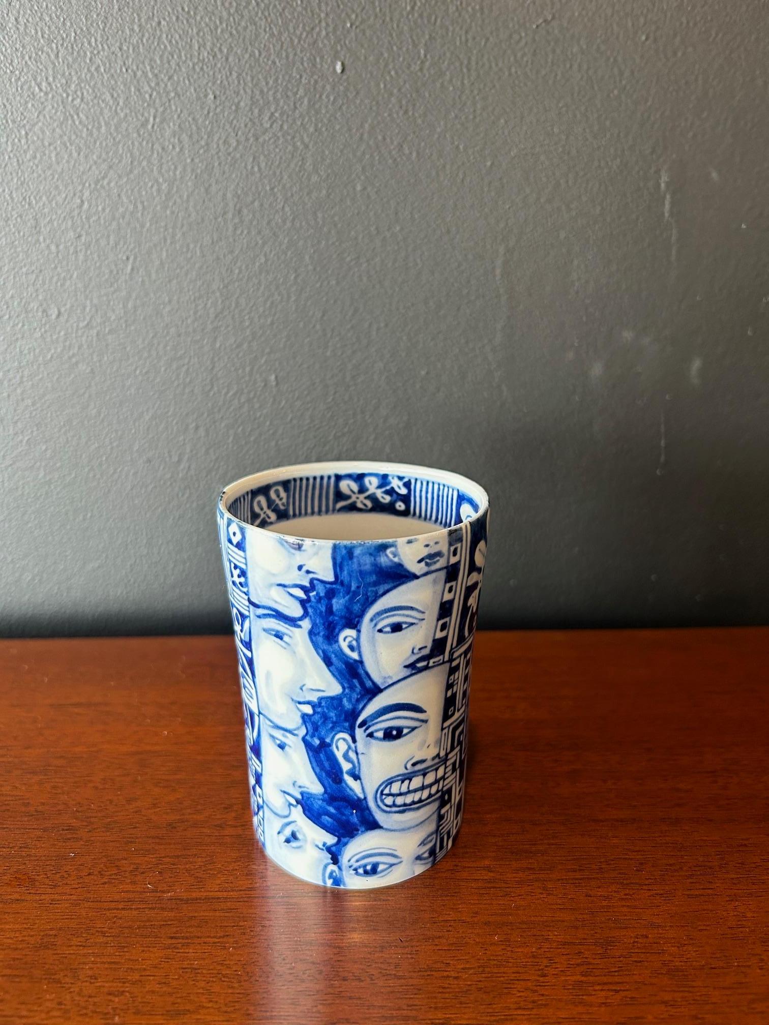 American Porcelain Cup by Kurt Weiser  For Sale