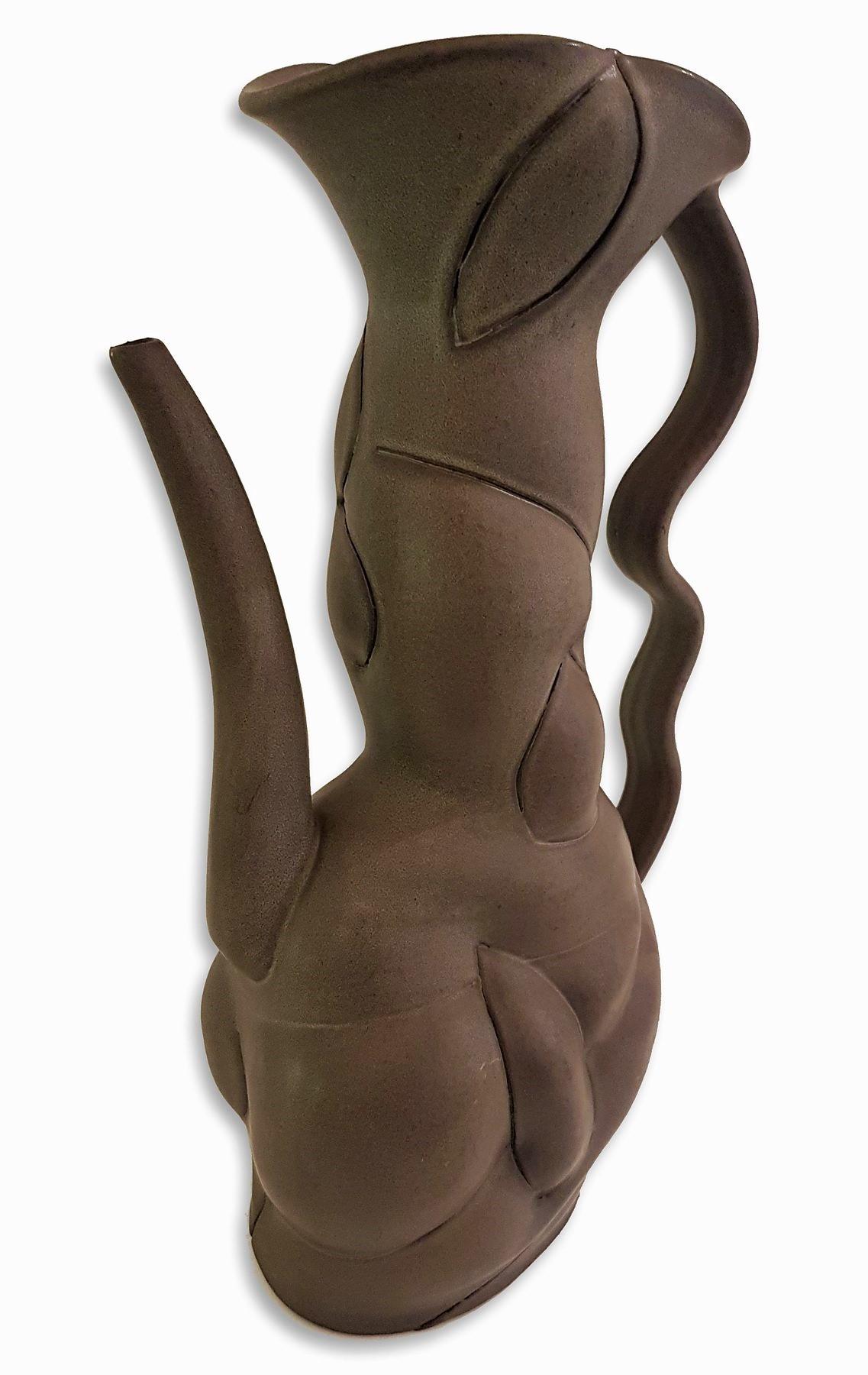 Untitled Pitcher - Modern Sculpture by Chris Gustin