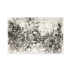 Ash Ceniza #10 (black and white, ashes, abstract expressionist, charcoal)