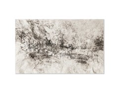 Ash Ceniza #15, (black and white, ashes, abstract expressionist, charcoal)