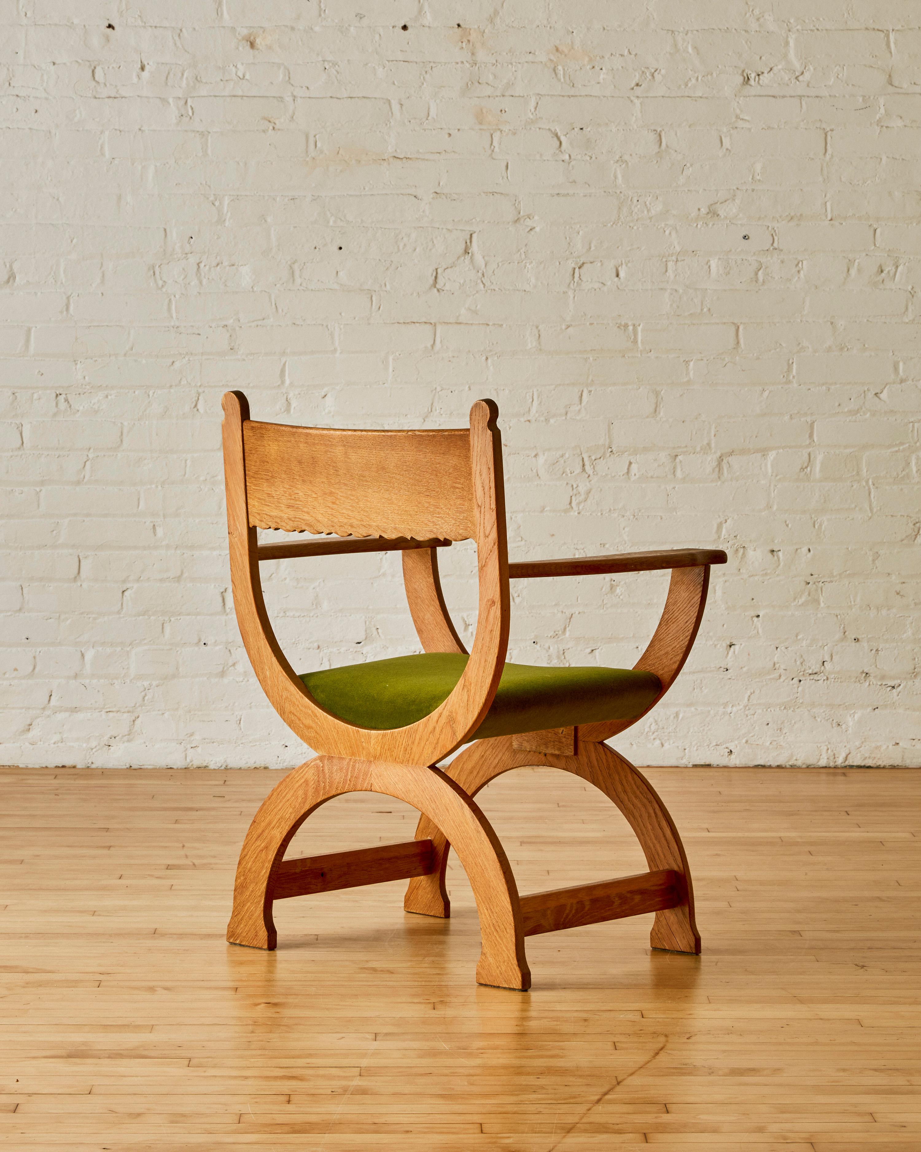 Kurul Armchair by Henry (Henning) Kjaernulf for EG C. 1960 In Good Condition In Long Island City, NY